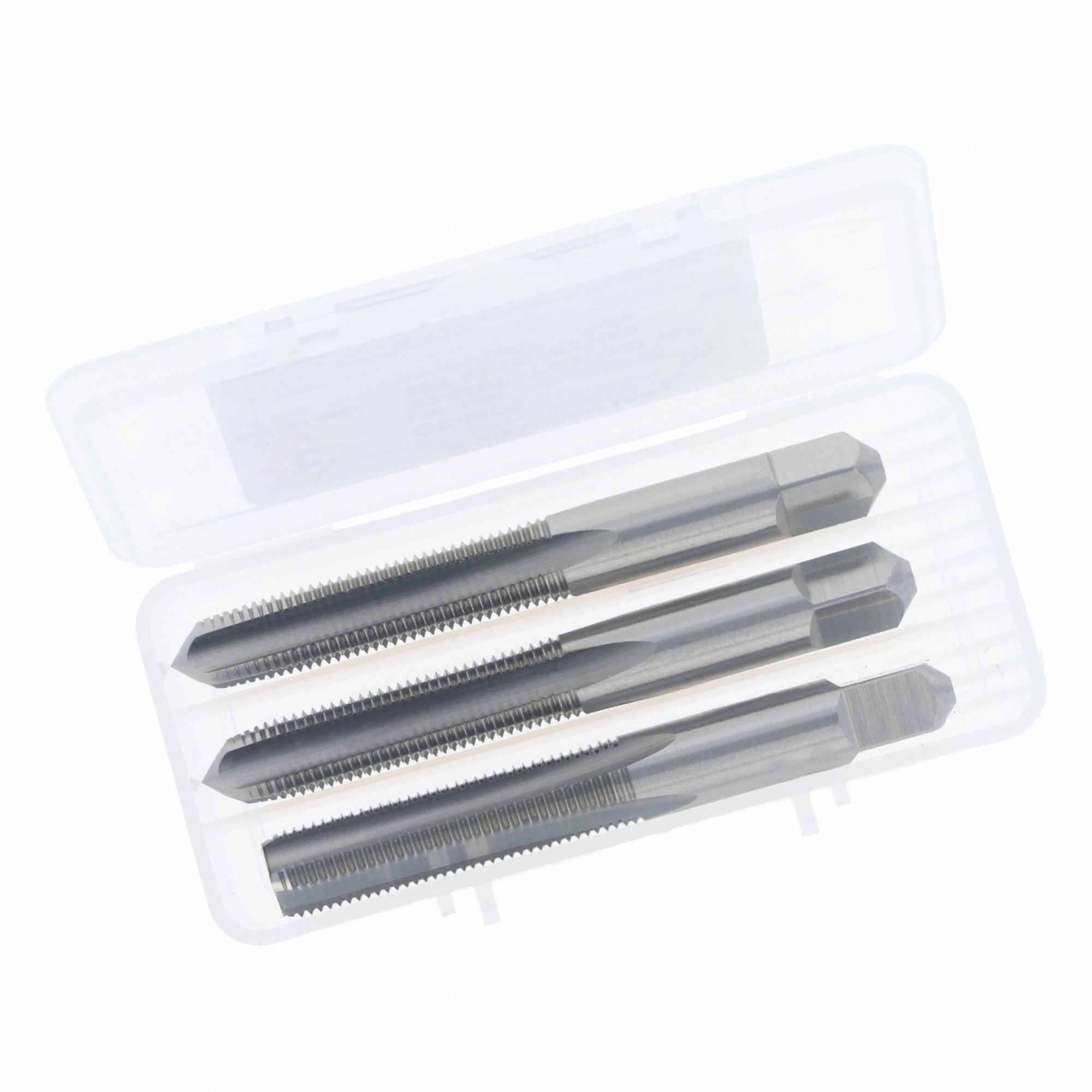CLE-LINE Tap Kit: 1/4"-20 UNC, H3 / 3B, 4 Flute, High Speed Steel (MPN C62032)