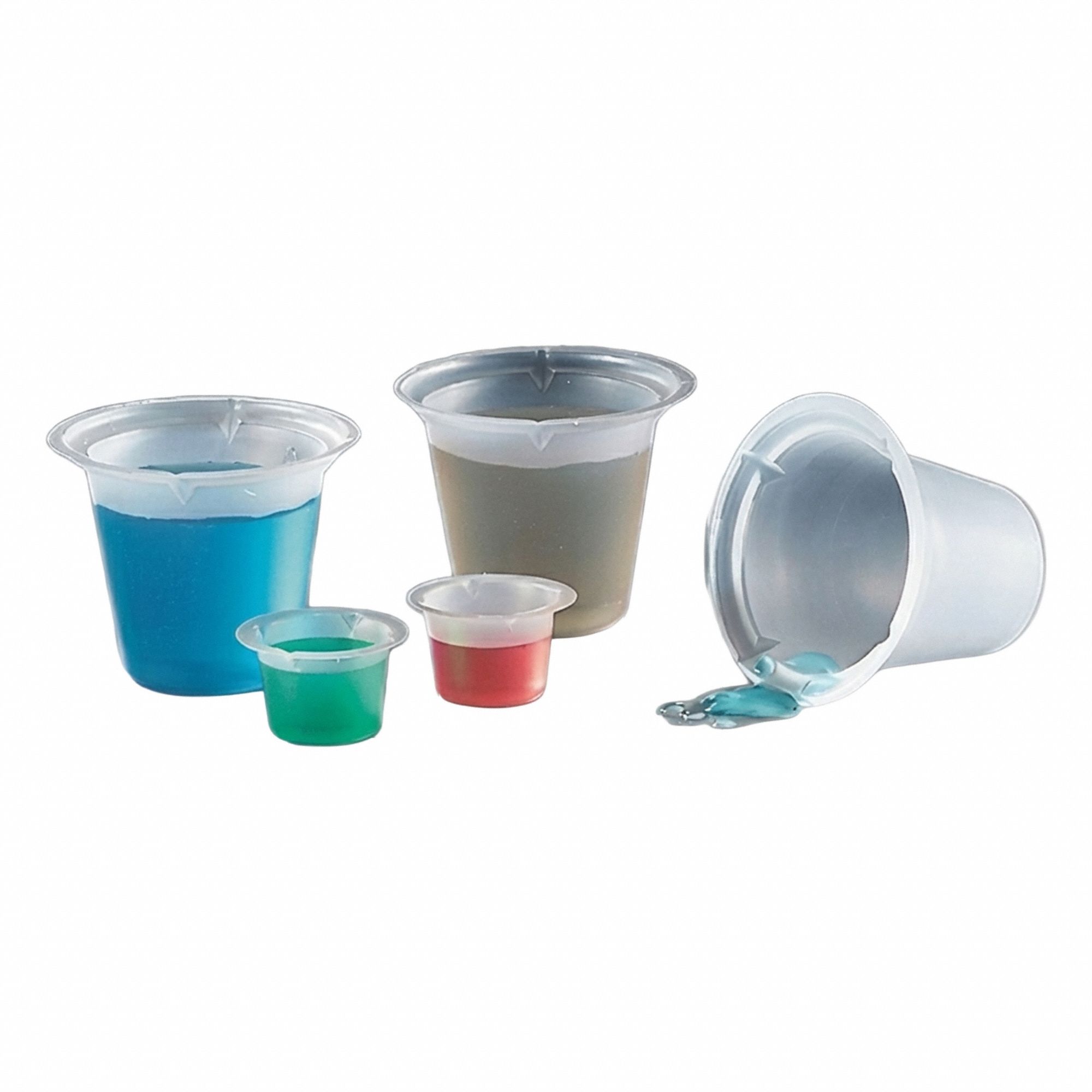 Beaker Plastic Colorless PK100