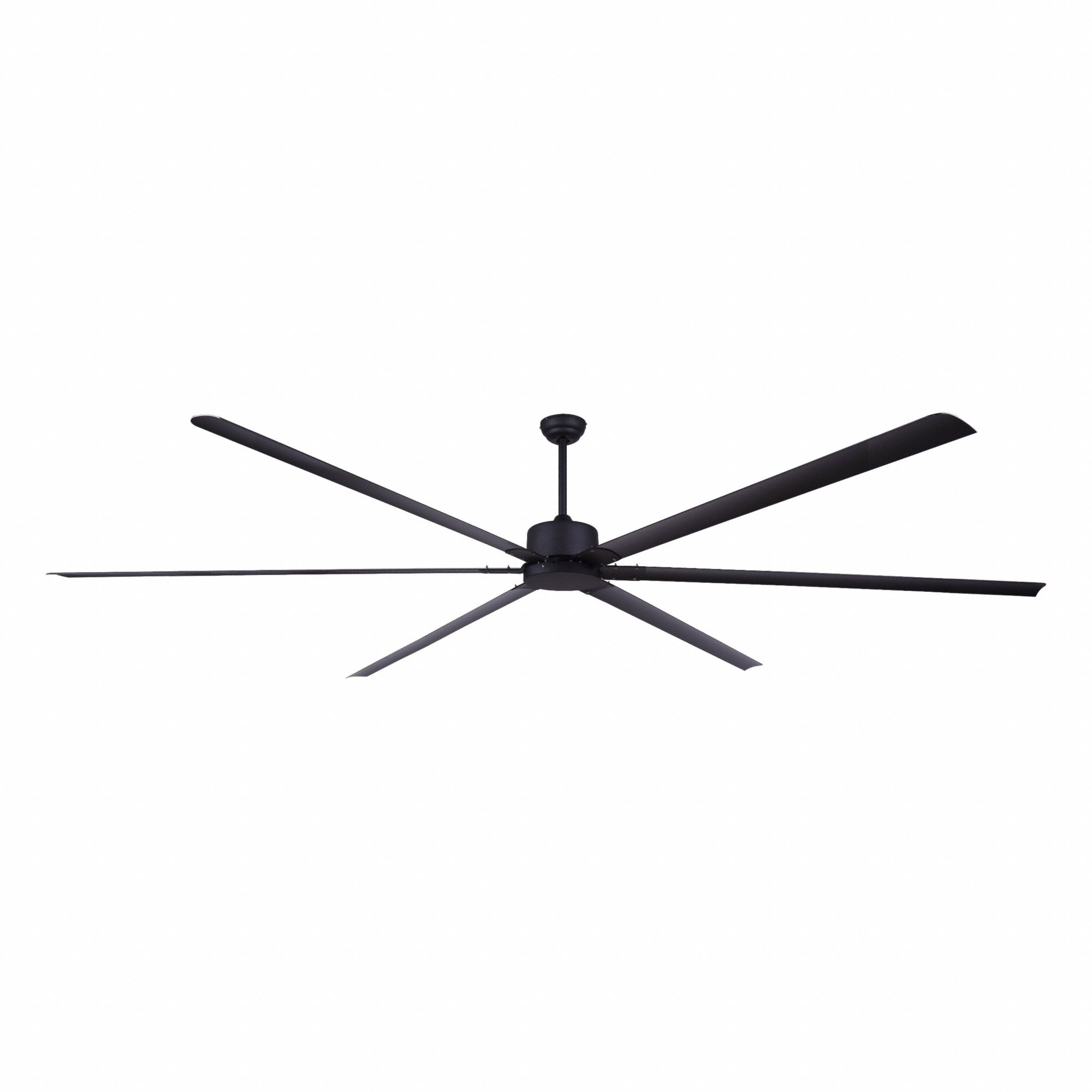 Ceiling Fan: 10 ft Blade Dia, 5 Speeds, 11, 087/20, 693 cfm, 120V AC, 30 ft Max. Mounting Ht