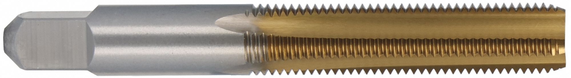 CHICAGO-LATROBE Straight Flute Tap: 1/4"-28 UNF, H2 / 2B, 4 Flute, Bottoming Chamfer (MPN 305209)