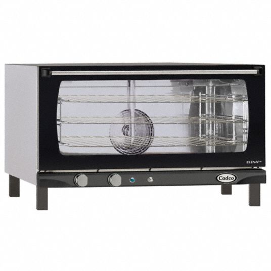 Full Size Oven Size, 3 Shelves, Convection Oven 11U485XAF183 Grainger