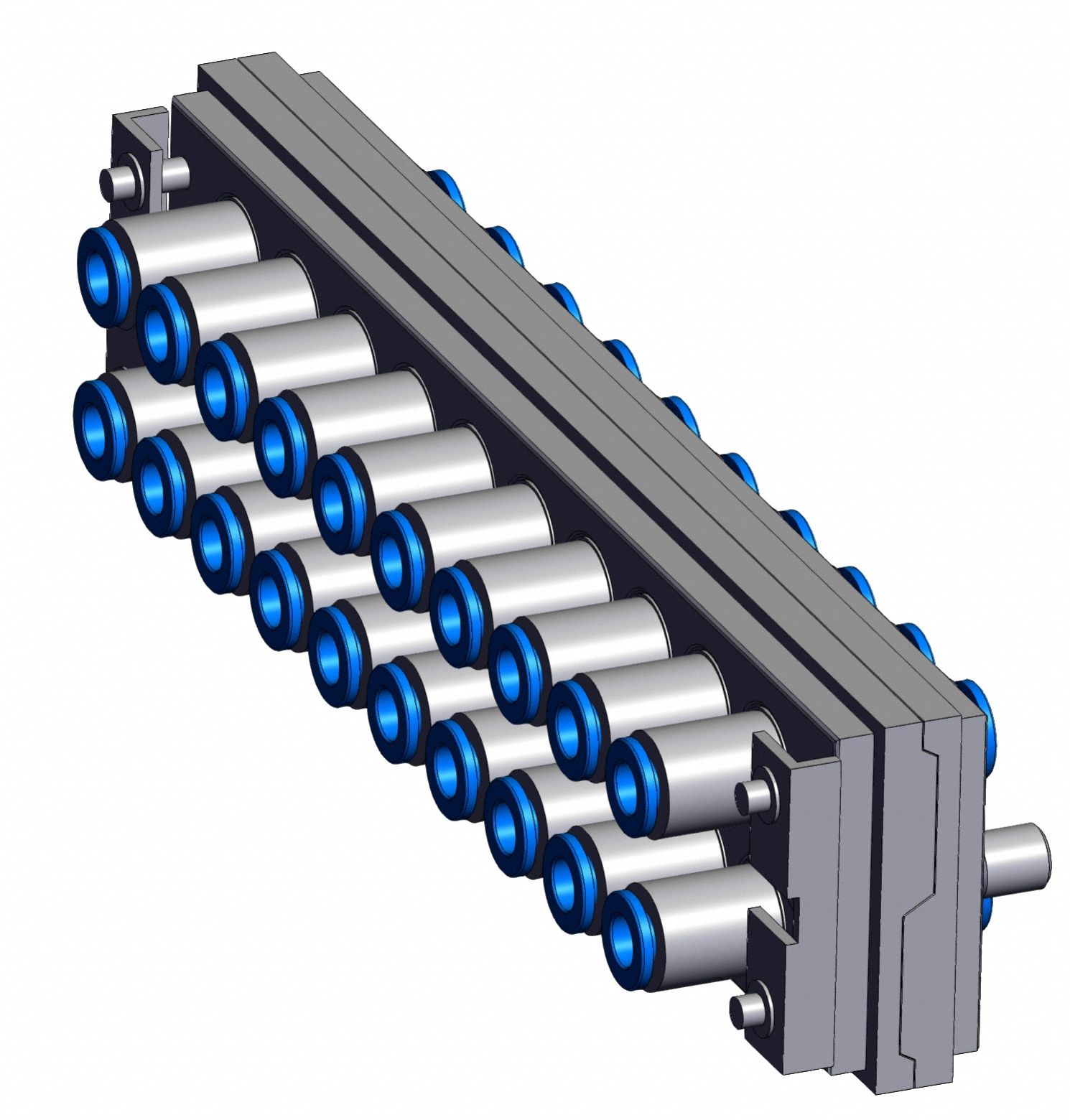 Multi-Connector: FEP/Nylon/PFA/Polyurethane/Soft Nylon, 20 Connecting Tubes