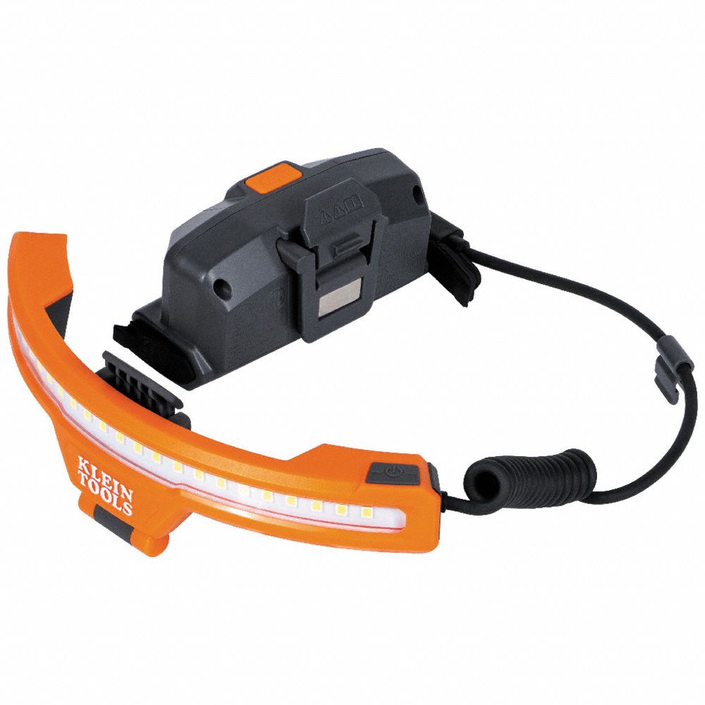 Wide-Beam Headlamp w/Mount for Hard Hat - Grainger