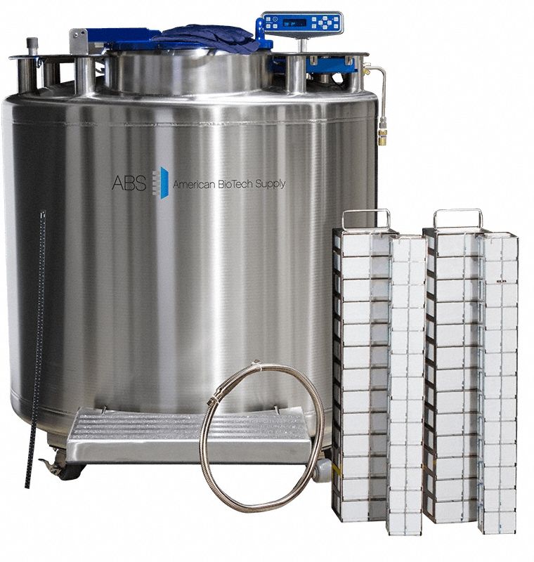 Cryogenic Storage System: 1, 269 L Capacity, 5 ft Overall Dia, KVP-3 CS