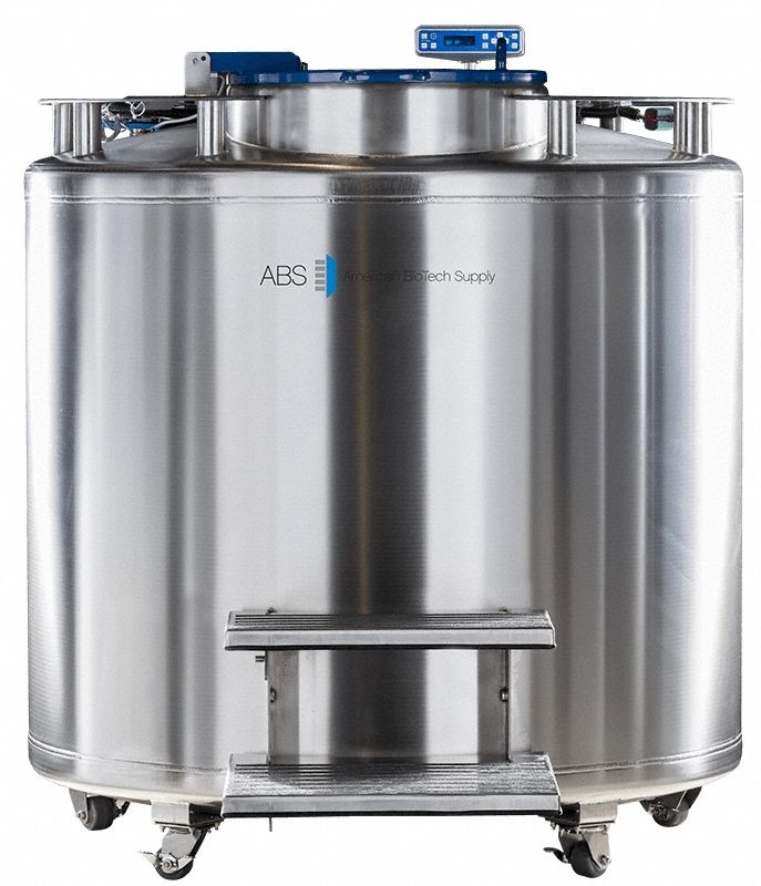 Cryogenic Storage System: 1, 595 L Capacity, 5 ft Overall Dia, KVP-4