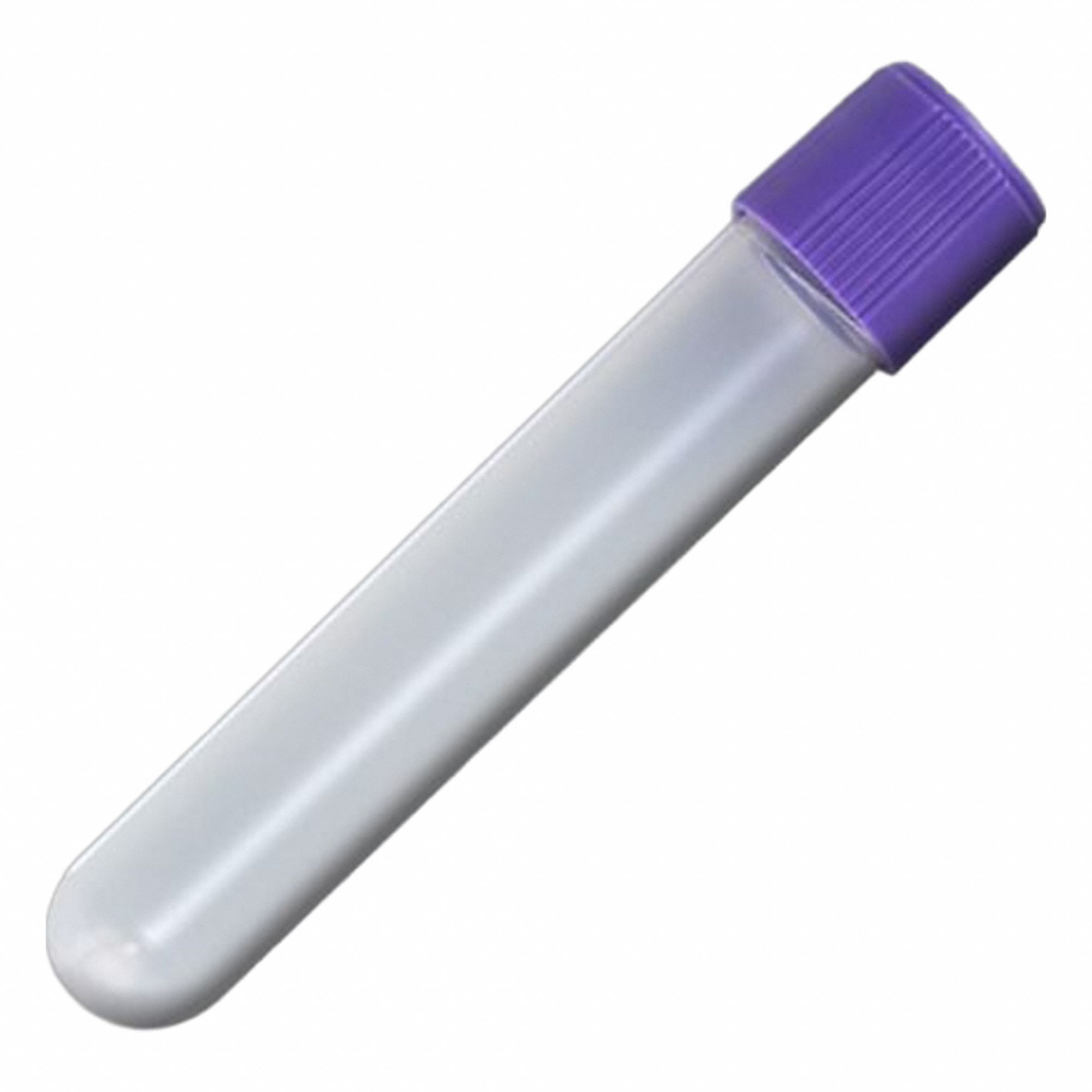 GLOBE SCIENTIFIC Test Tube: Test Tube, Polypropylene, 4 mL Capacity - mL, Round, Colorless (MPN 6034). Key specifications — Brand: GLOBE SCIENTIFIC; Graduated: No; Closure Color: Colorless; Includes Closure: No; Body Color: Colorless; Bottom Shape: Round; Body Material: Polypropylene.
