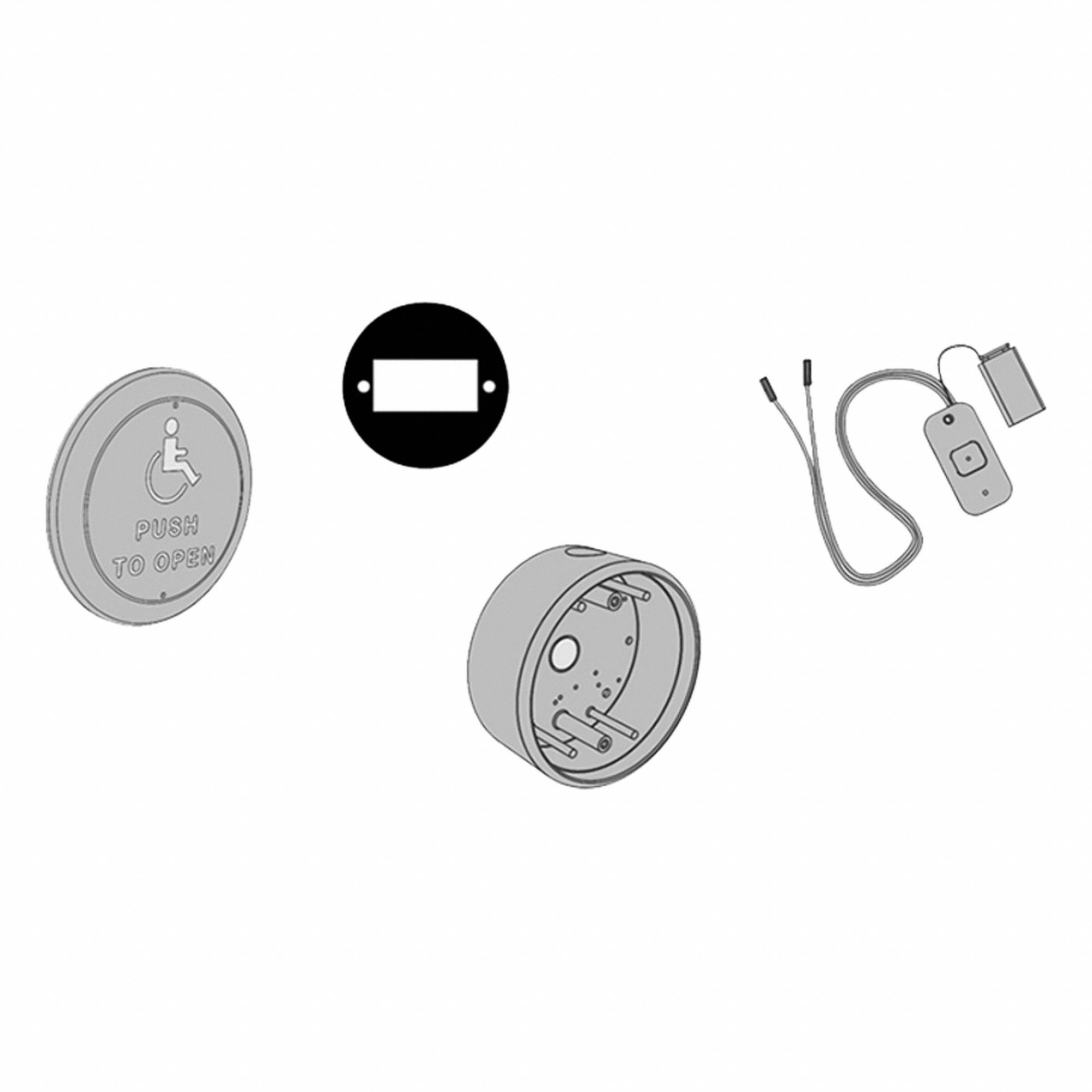 Door Actuators and Plate