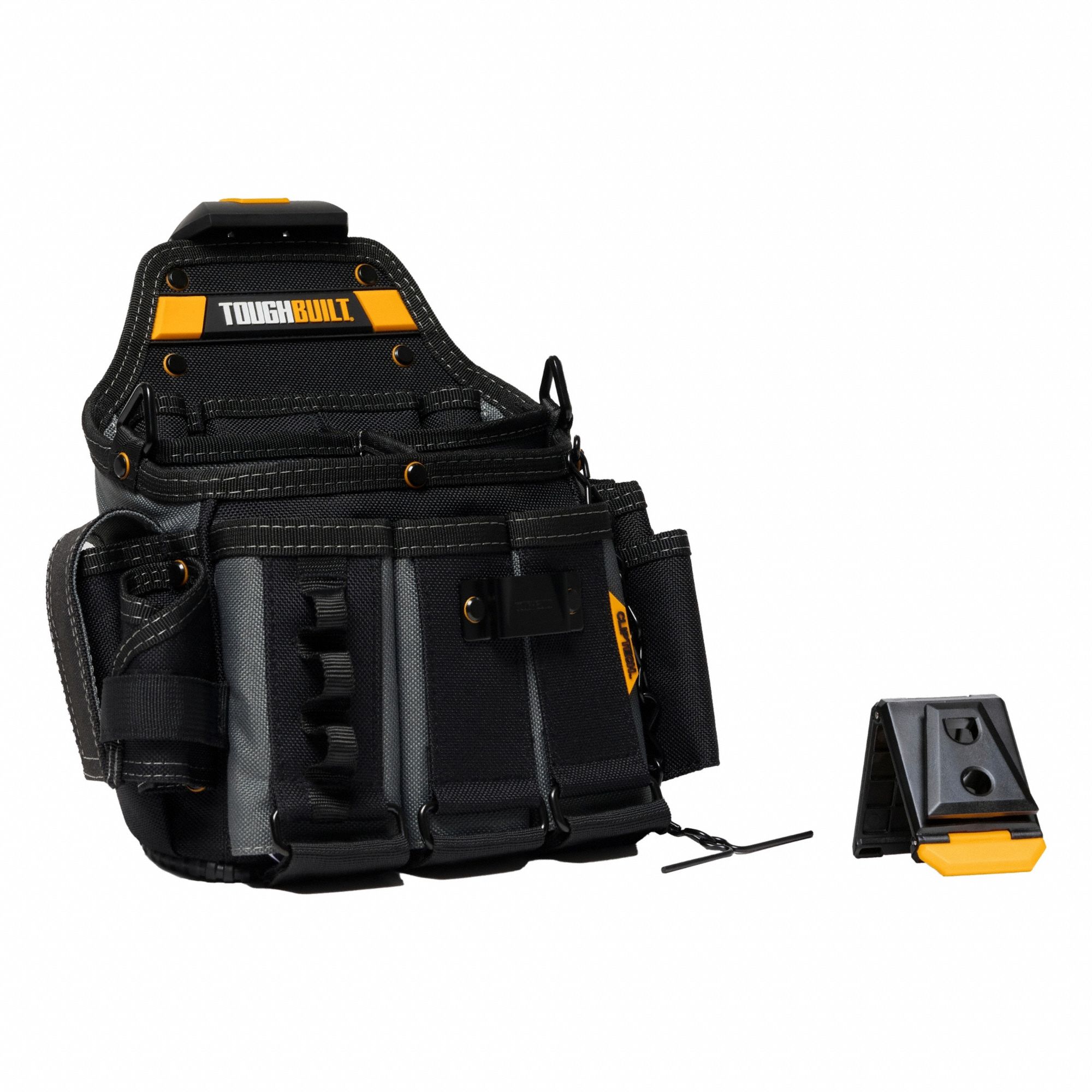 ClipTech Polyestesr, EVA (Clip), Steel (Chain), Polyester (Body)