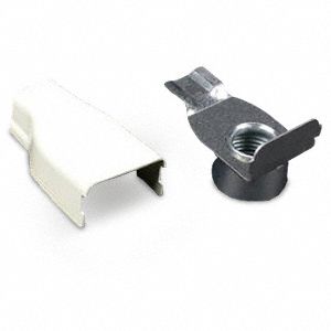 Elbow Conduit Connector Ivory Steel