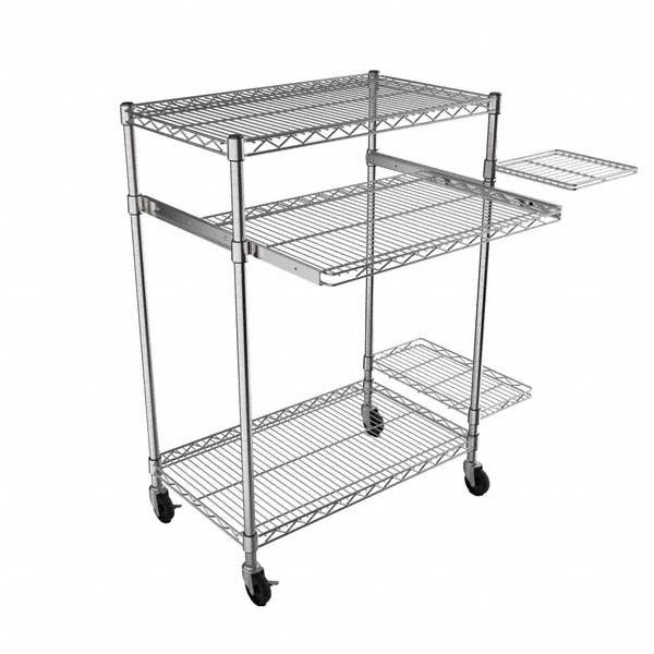 Computer Workstation Chrome Plated