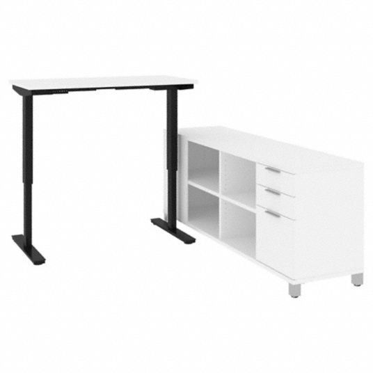 Bestar white desk online