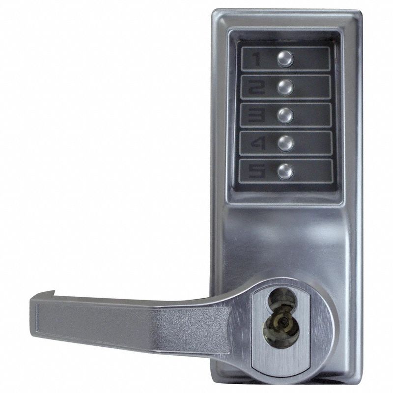 Push Button Lock Entry