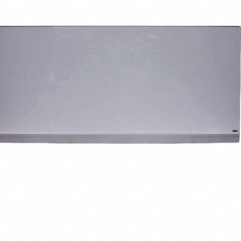 Dry Erase Board: Steel, Framed Style, Aluminum Frame, 32 in Overall Ht, 48 in Overall Wd