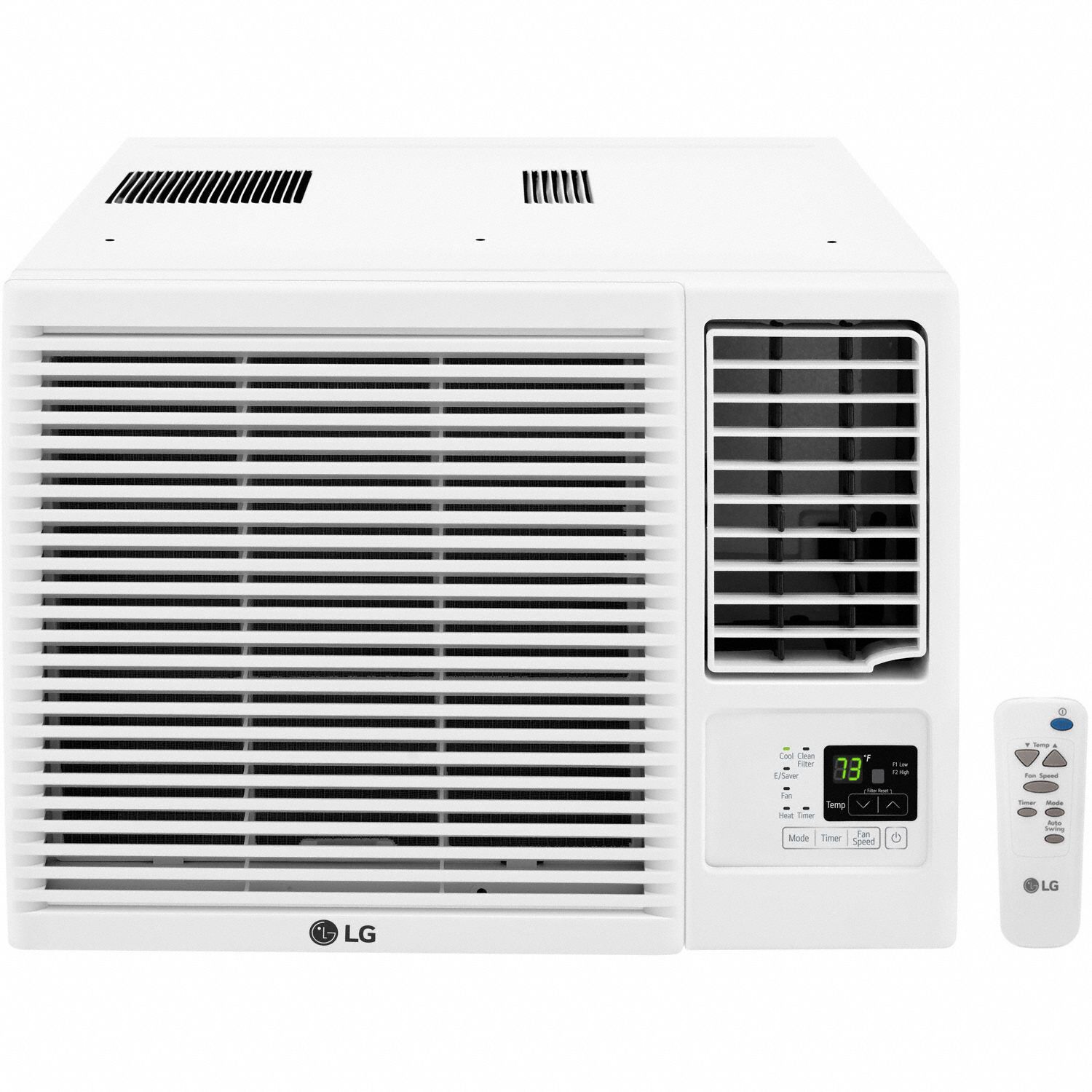 Window Air Conditioner: 1, 400 sq ft, 23, 000 BtuH, 208/230V AC, 6-20P, Electric Heat, Slide Out