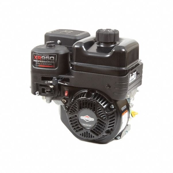 Small Engine: Series XR, 9.5 lb-ft Gross Torque, 6.5 hp Horsepower, Horizontal