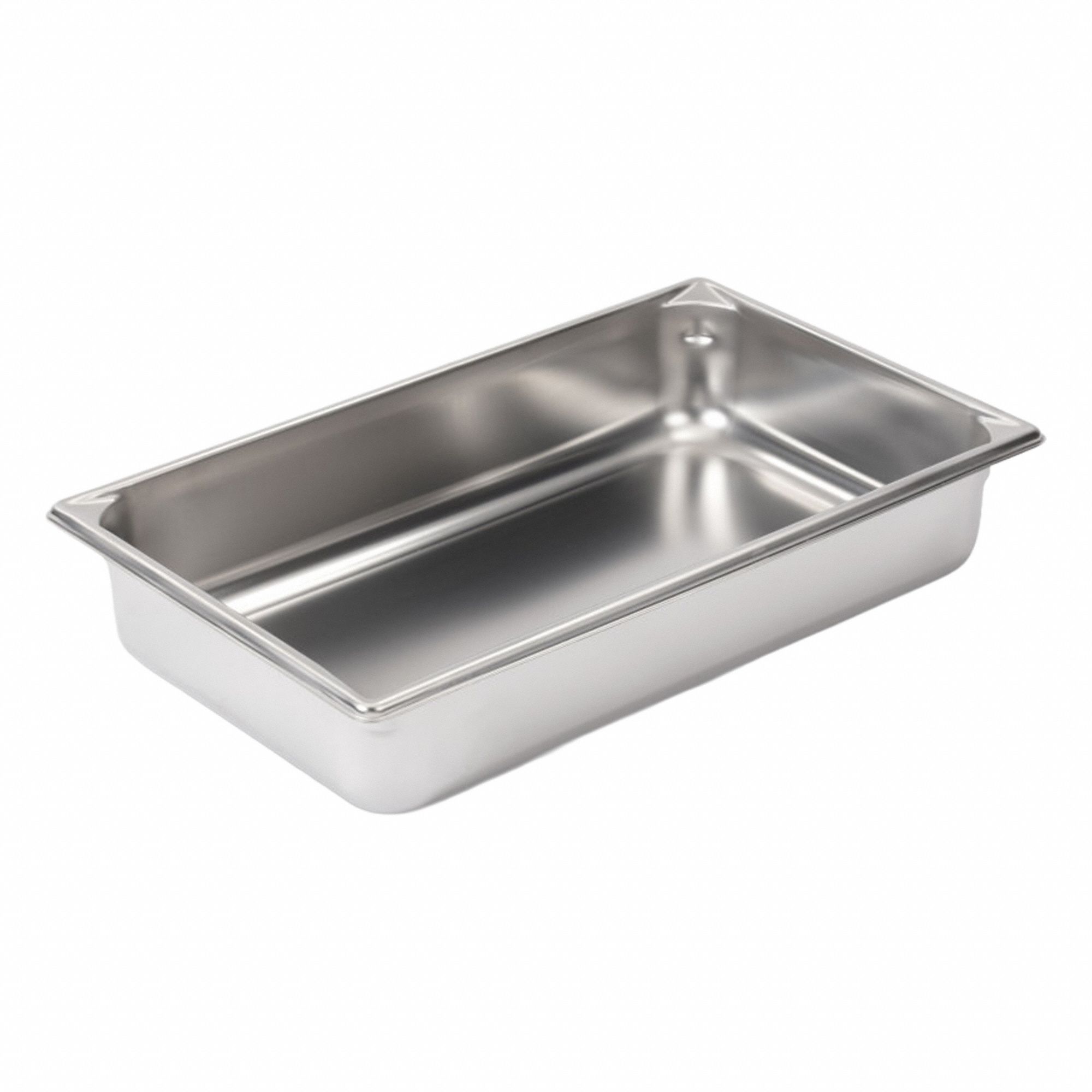 Steam Table Pan: Full Size, Rectangular, 22 ga Gauge, 14 qt Capacity, NSF Certified