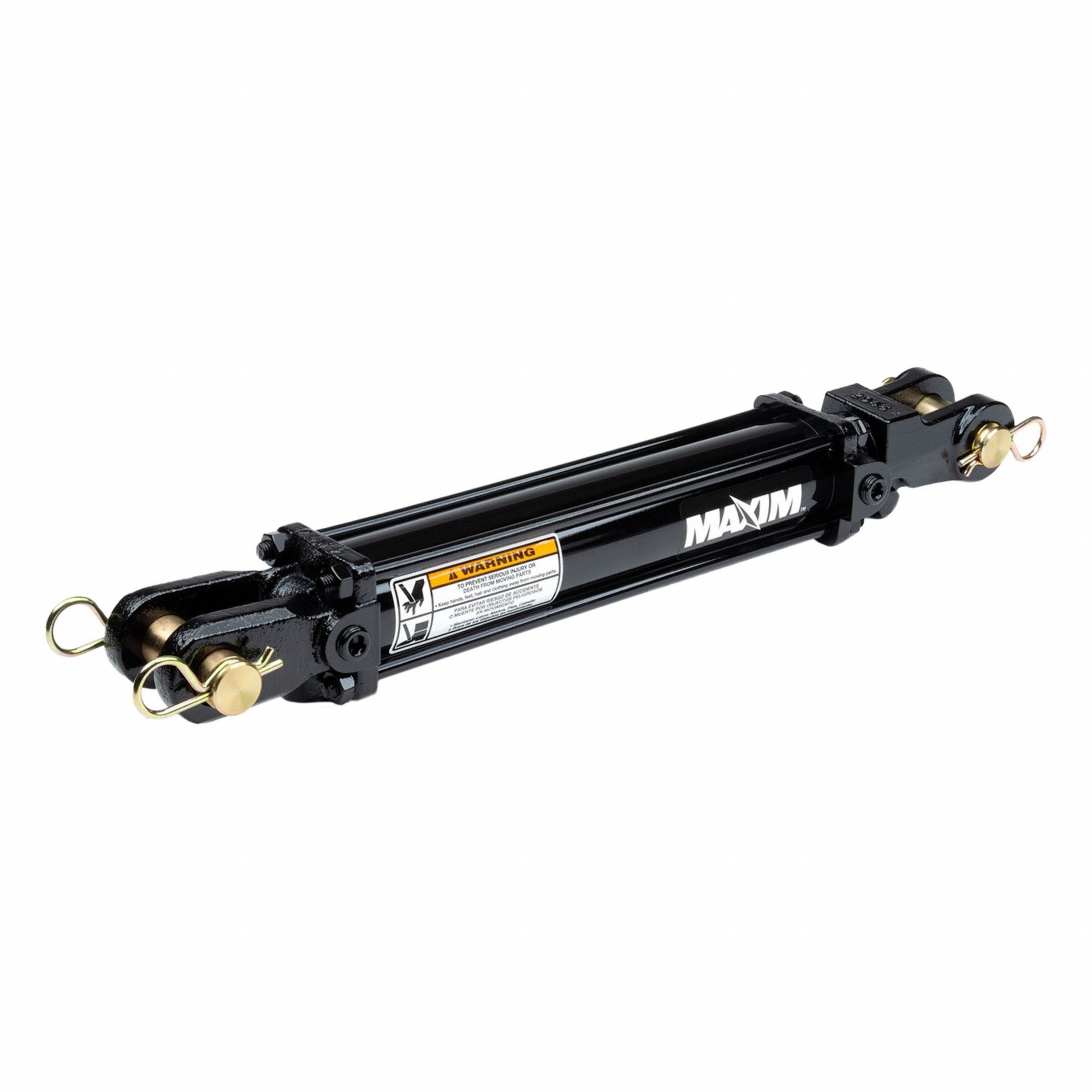 Hydraulic Cylinder: 4 in Bore Dia., 40 in Stroke Lg, 1/2 in NPT Port Size, 2 in Rod Dia.