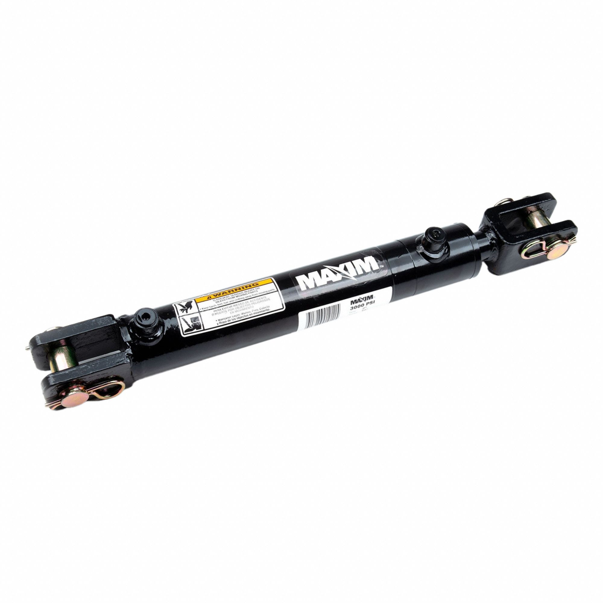 Welded Hydraulic Cylinder: 2 in Bore Dia., 10 in Stroke Lg, 20 1/4 in Retracted Lg, 9, 420 lb