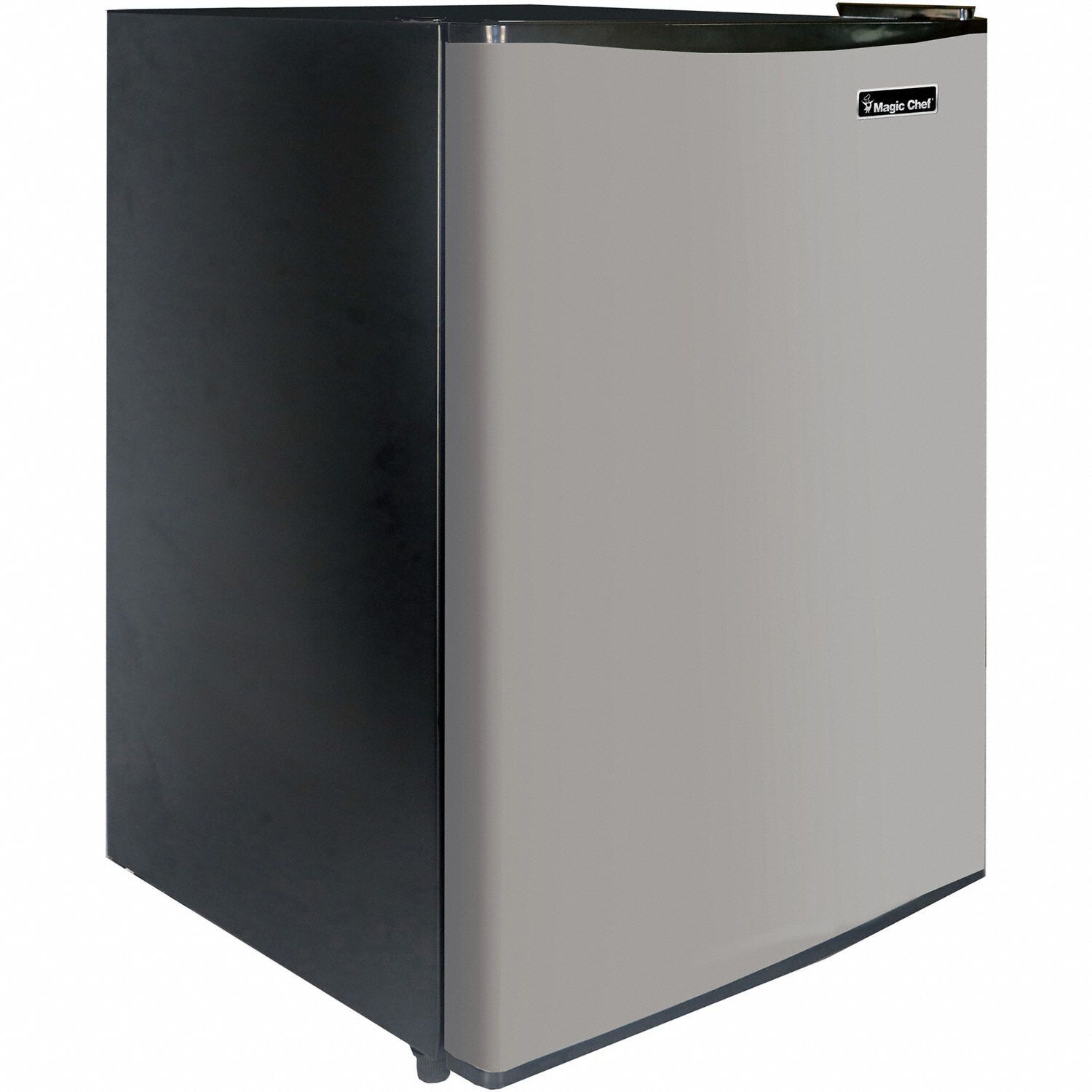 Refrigerator: Stainless Steel, 2.2 cu ft Total Capacity, 1 Shelves, Energy Star Certified