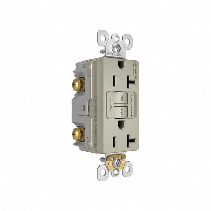 PowerInlet 20A 125VAC Nickel Plastic