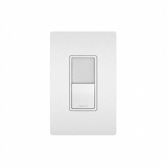 LEGRAND, Rocker Switch, 3-Way, Wall Switch - 409UM3|NTL873WCC6 - Grainger