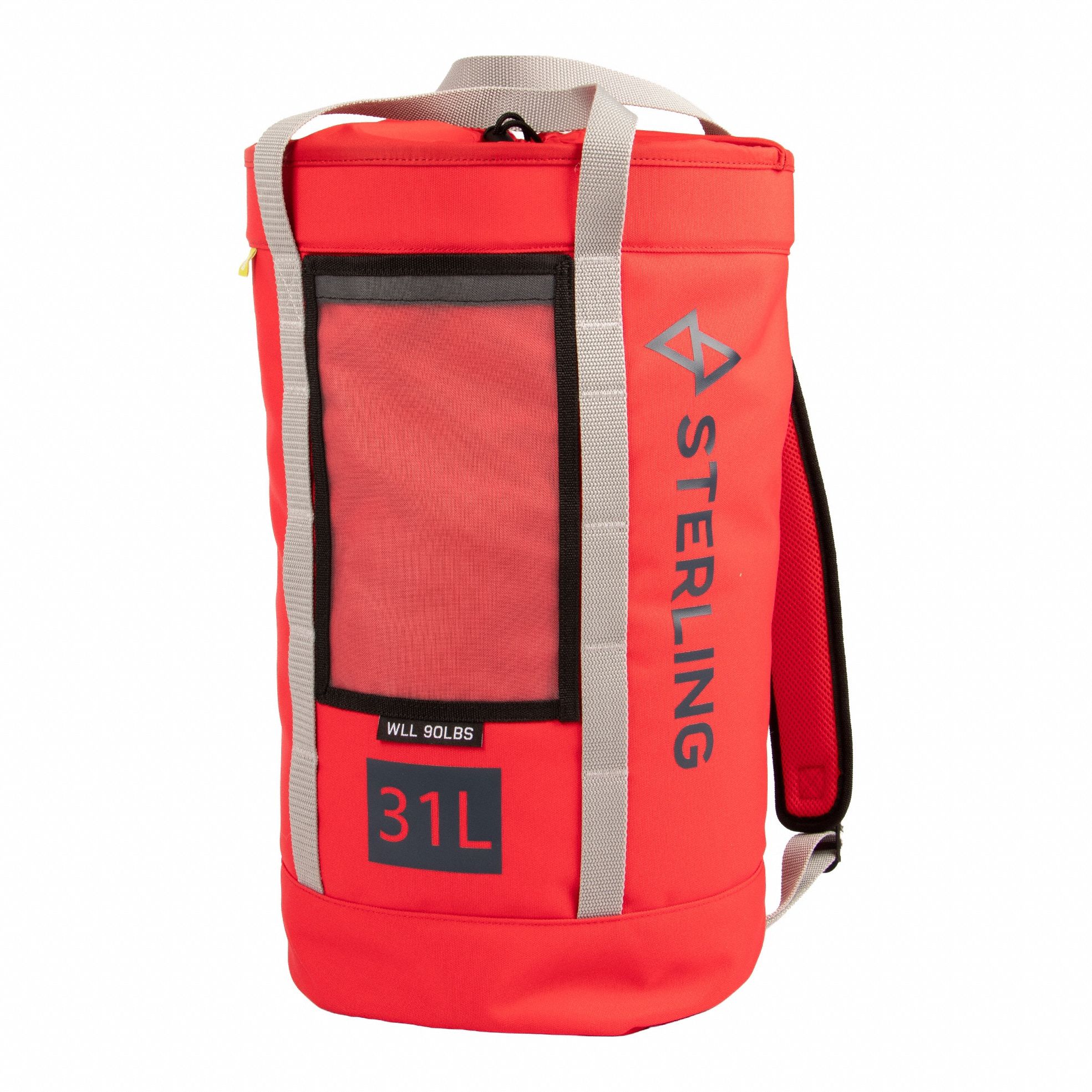 STERLING ROPE, Red, Rope Tie-Off, Rope Bag - 913MX7|MDBAGROPE3RD31 ...