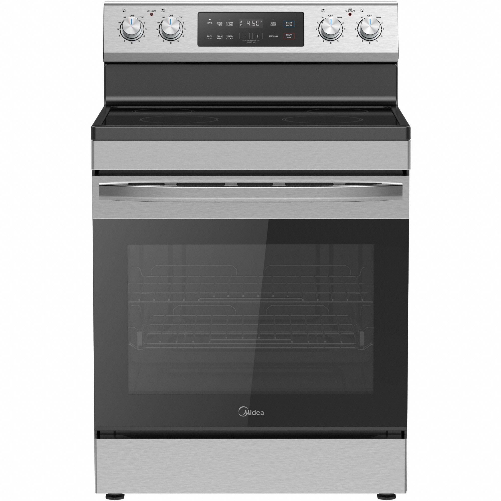 Oven Range: Stainless