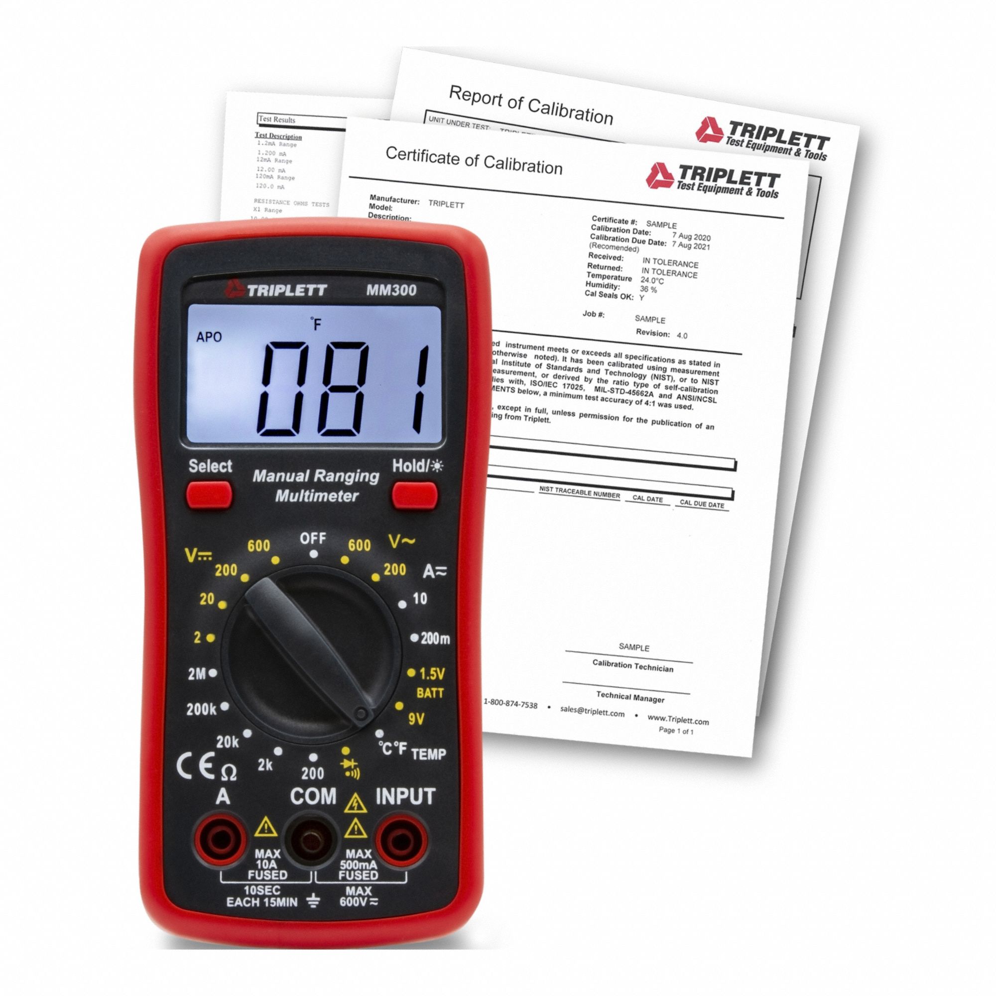 Digital Multimeter CatIII 600V