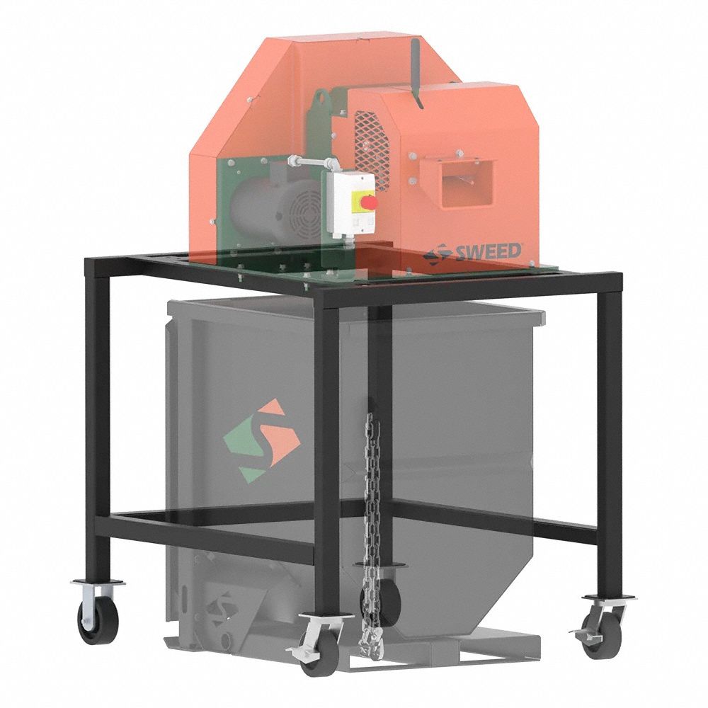 Gaylord Stand: 37 in Overall Lg, 37 in Overall Wd, 41 in Overall Ht, Model 510XHD 1.5 HP