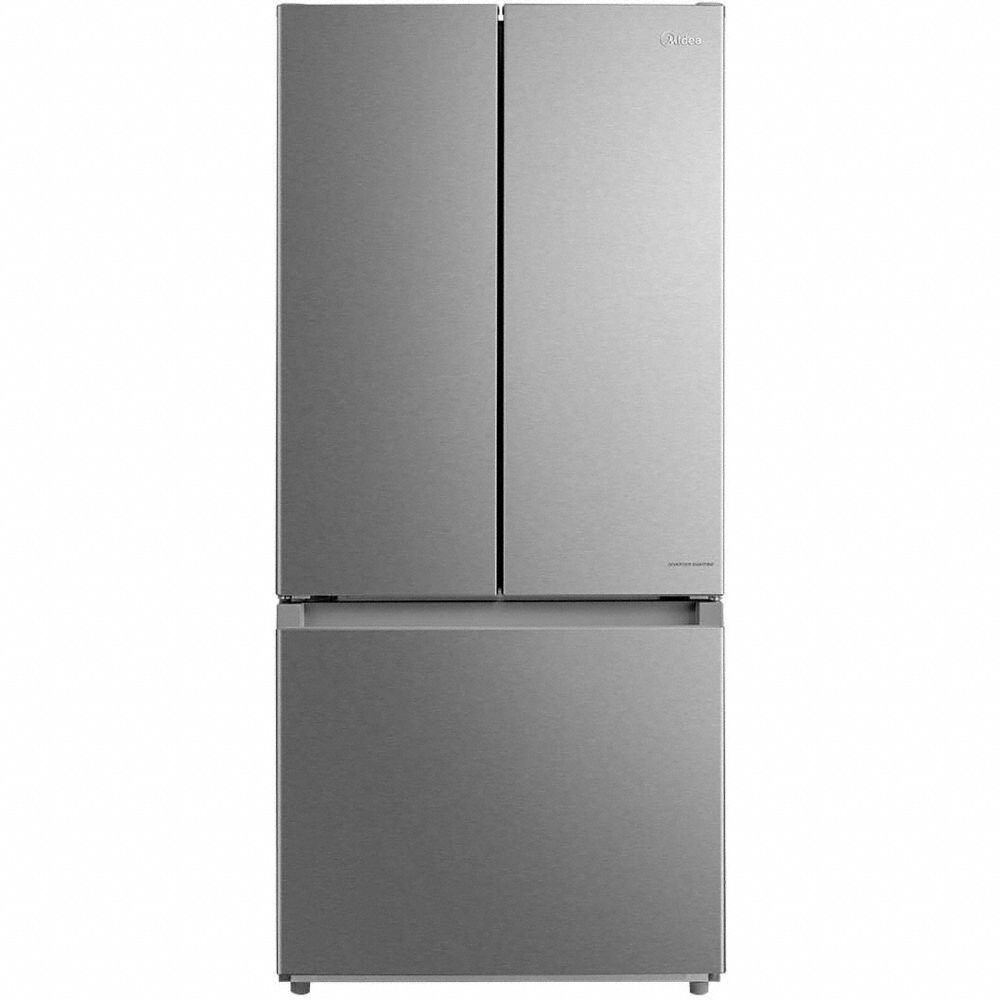 Refrigerator: Stainless Steel, 18 cu ft Total Capacity, 2 Shelves, Over 16.9 cu ft