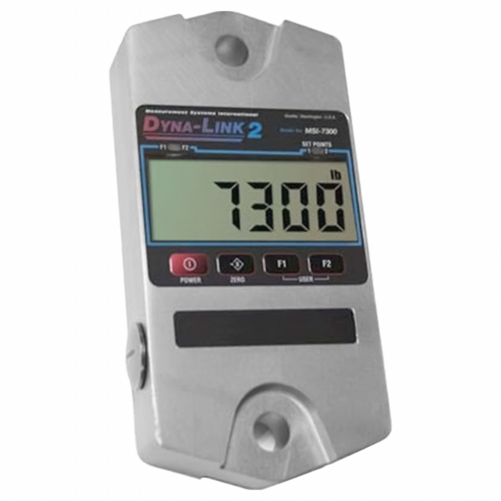 Crane Dynamometer: 50, 000 lb Capacity, +/-0.1% Scale Accuracy, 20 lb, Digital