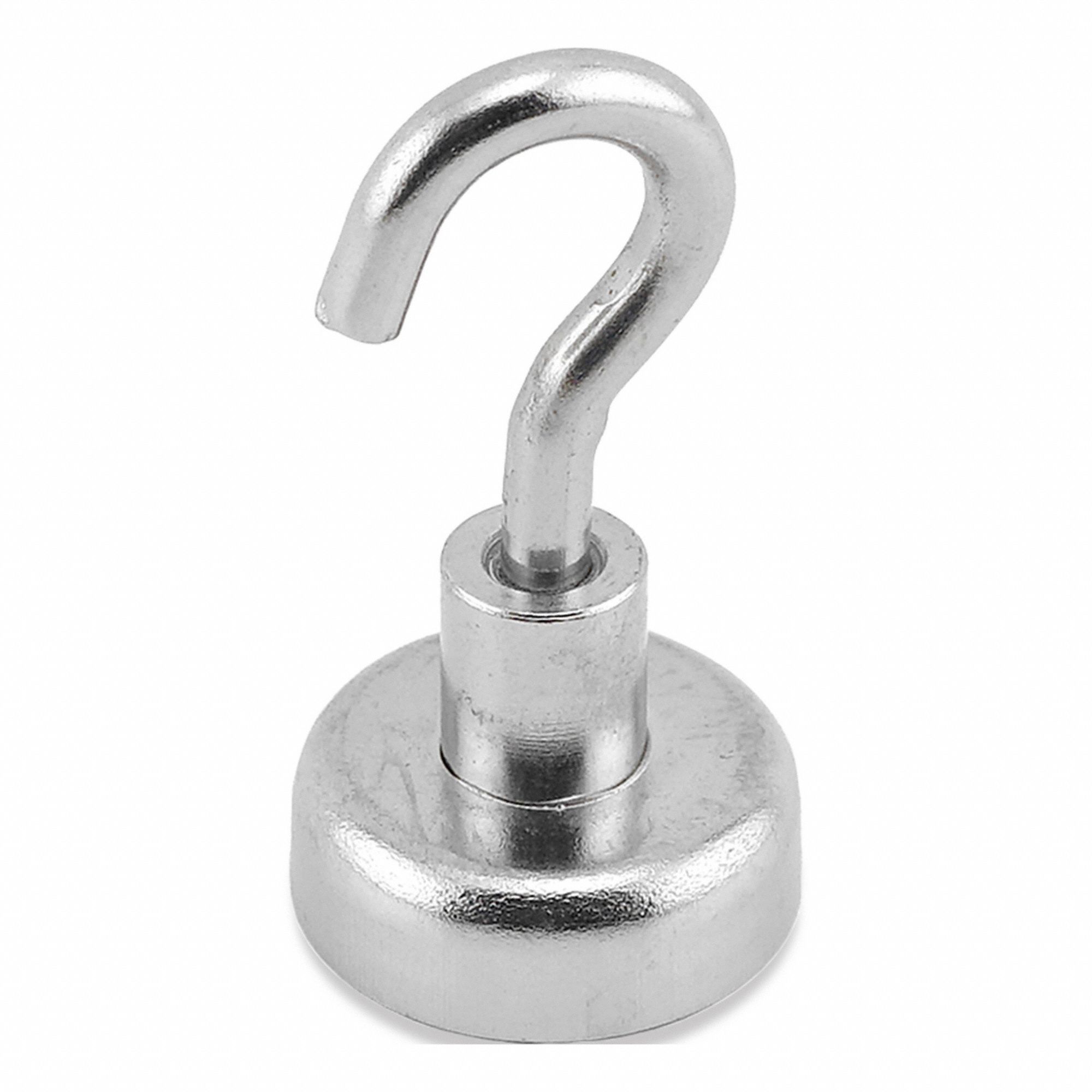 Rare Earth Magnet: Neodymium, 25/32 in Outside Dia, 0.285 in Thick, Disc Magnet, 42