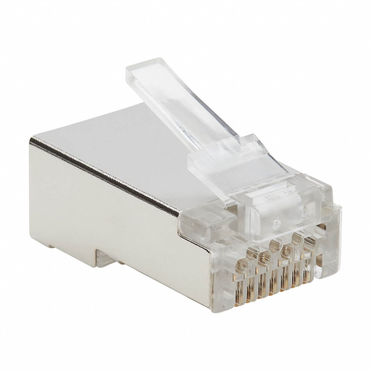 EATON TRIPP LITE, Modular Plug RJ45, 6/6A Cable Category, Modular Plug ...
