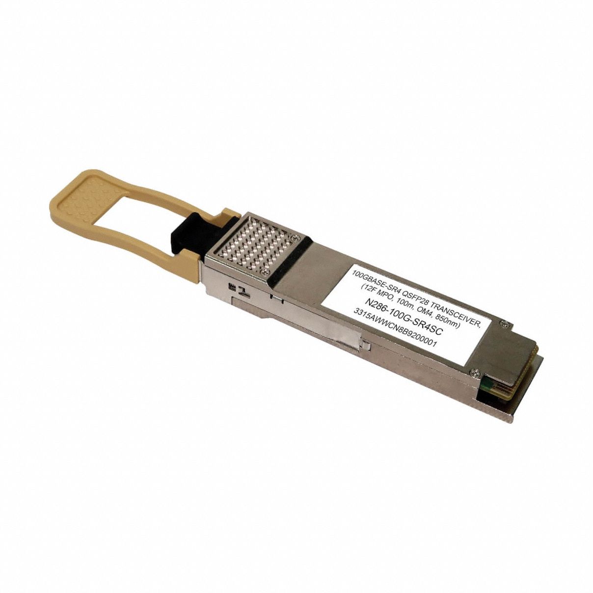 Transceiver: For Cisco Devices, QSFP28, Multi-Mode, 100 m Transmission Distance
