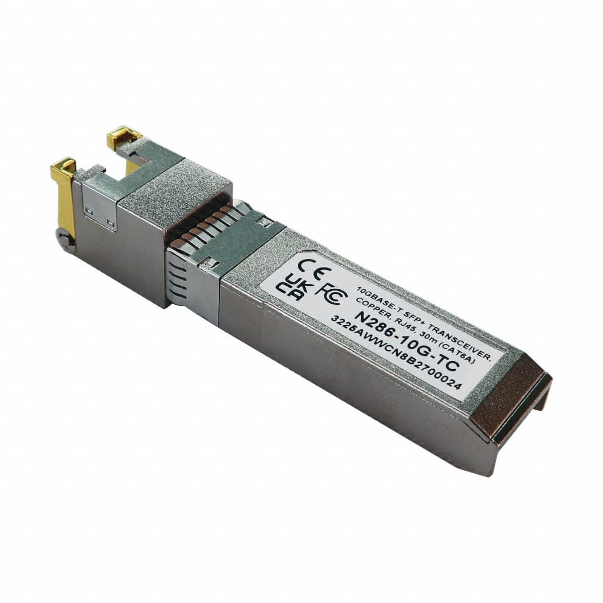 Transceiver: For Cisco Devices, SFP+, 30 m Transmission Distance