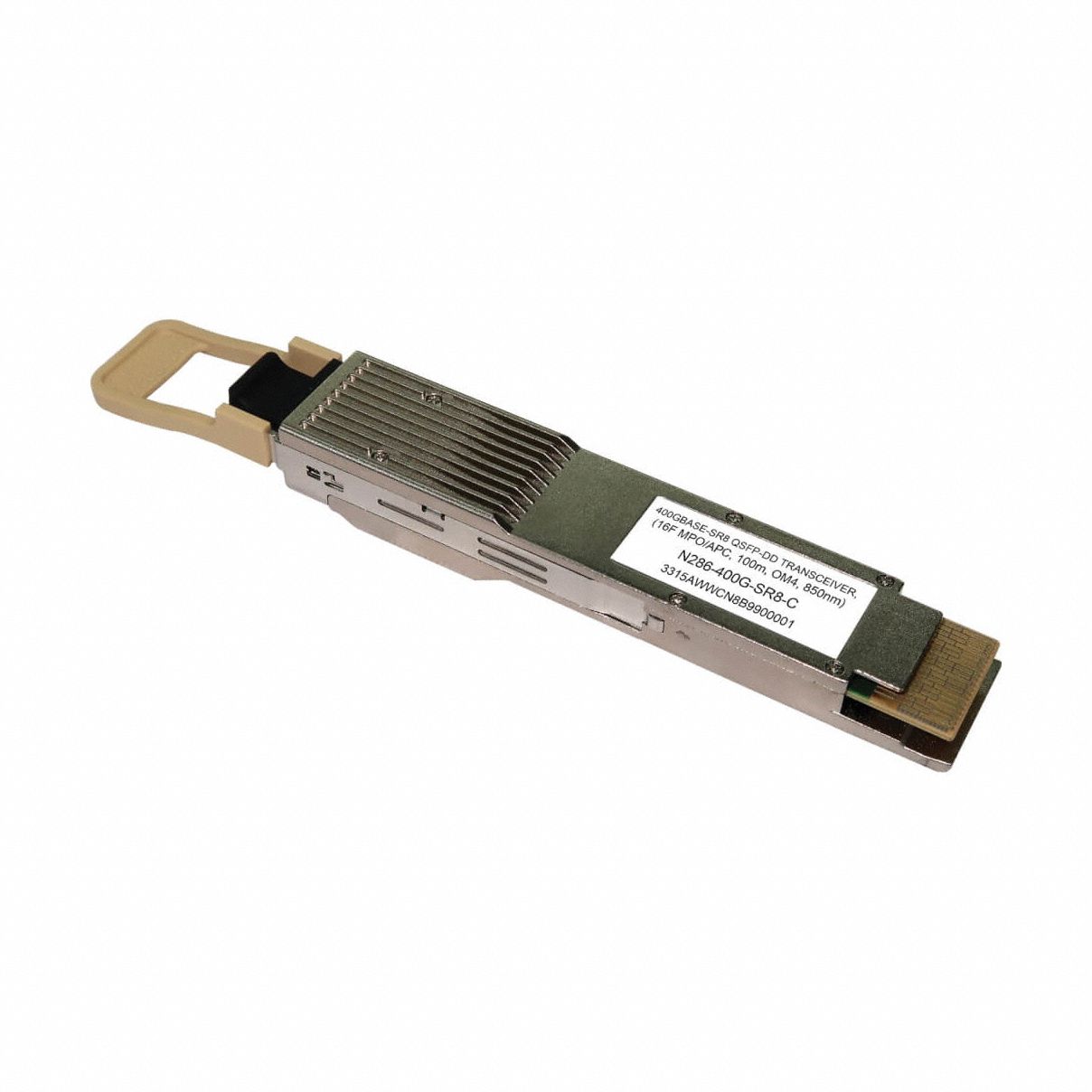 Transceiver: For Cisco Devices, QSFP-DD, Multi-Mode, 100 m Transmission Distance