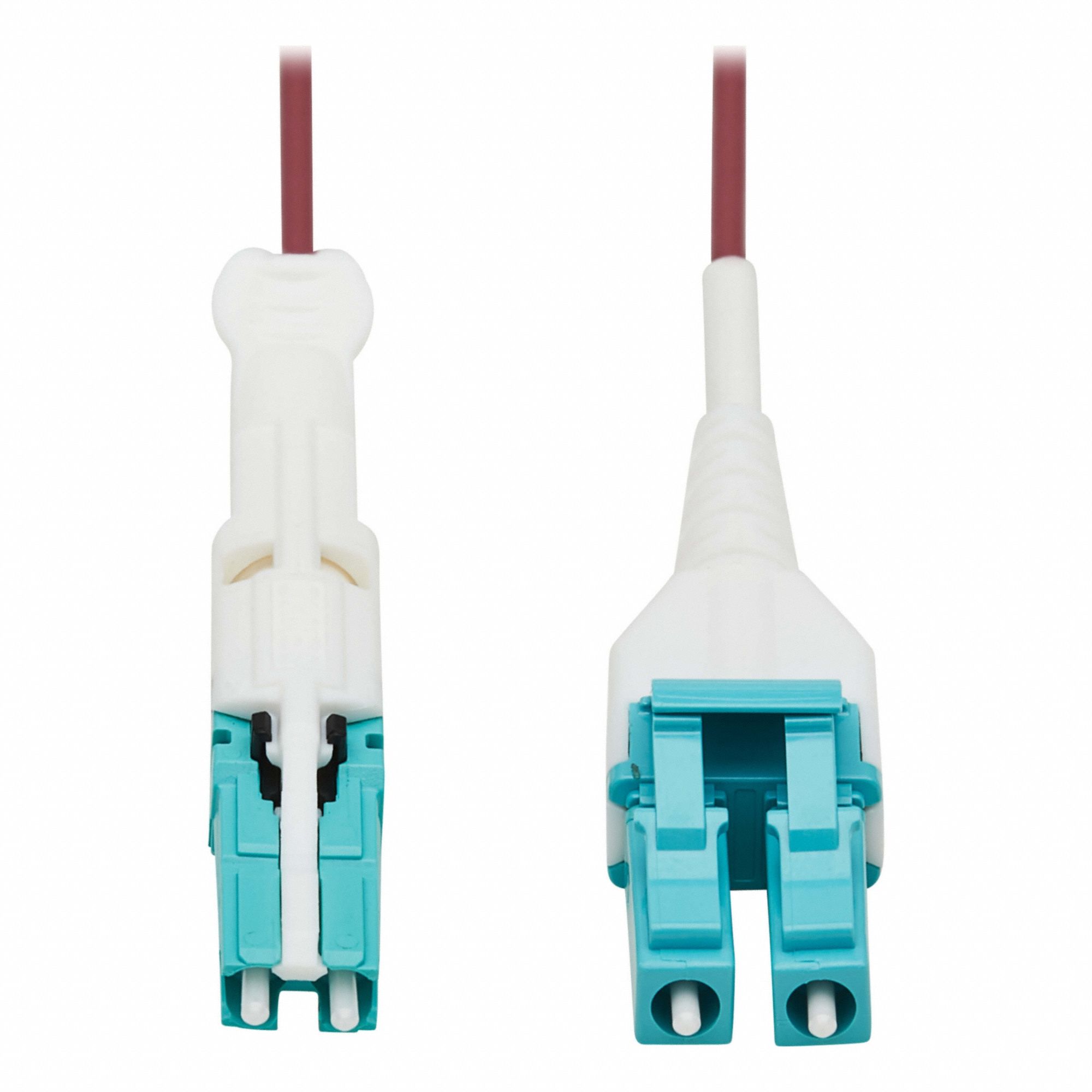 Fiber Cable: Multi-Mode, 9.8 ft Lg, CS / PC Male End 1, LC / PC Male End 2, LSZH