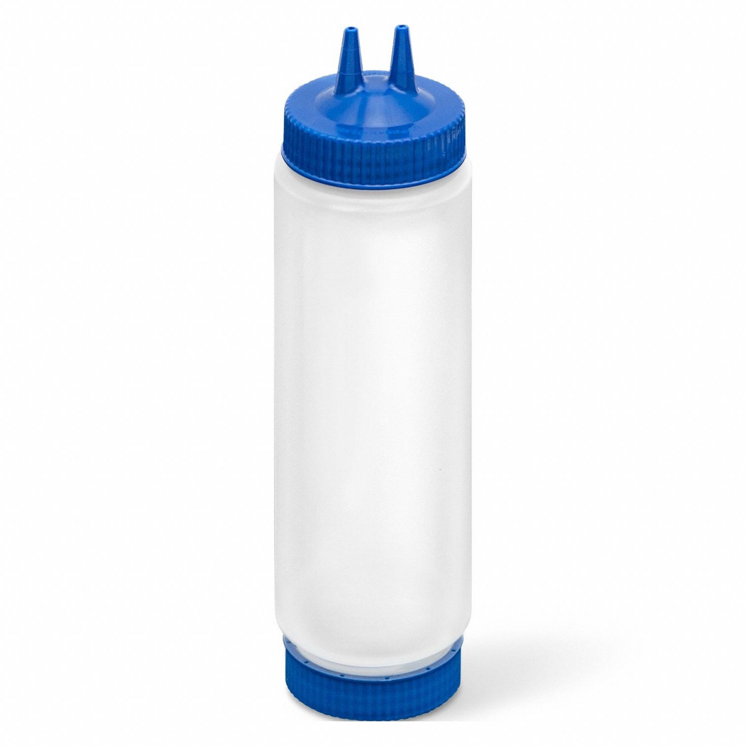 Squeeze Bottle Blue/Clear Polyethylene