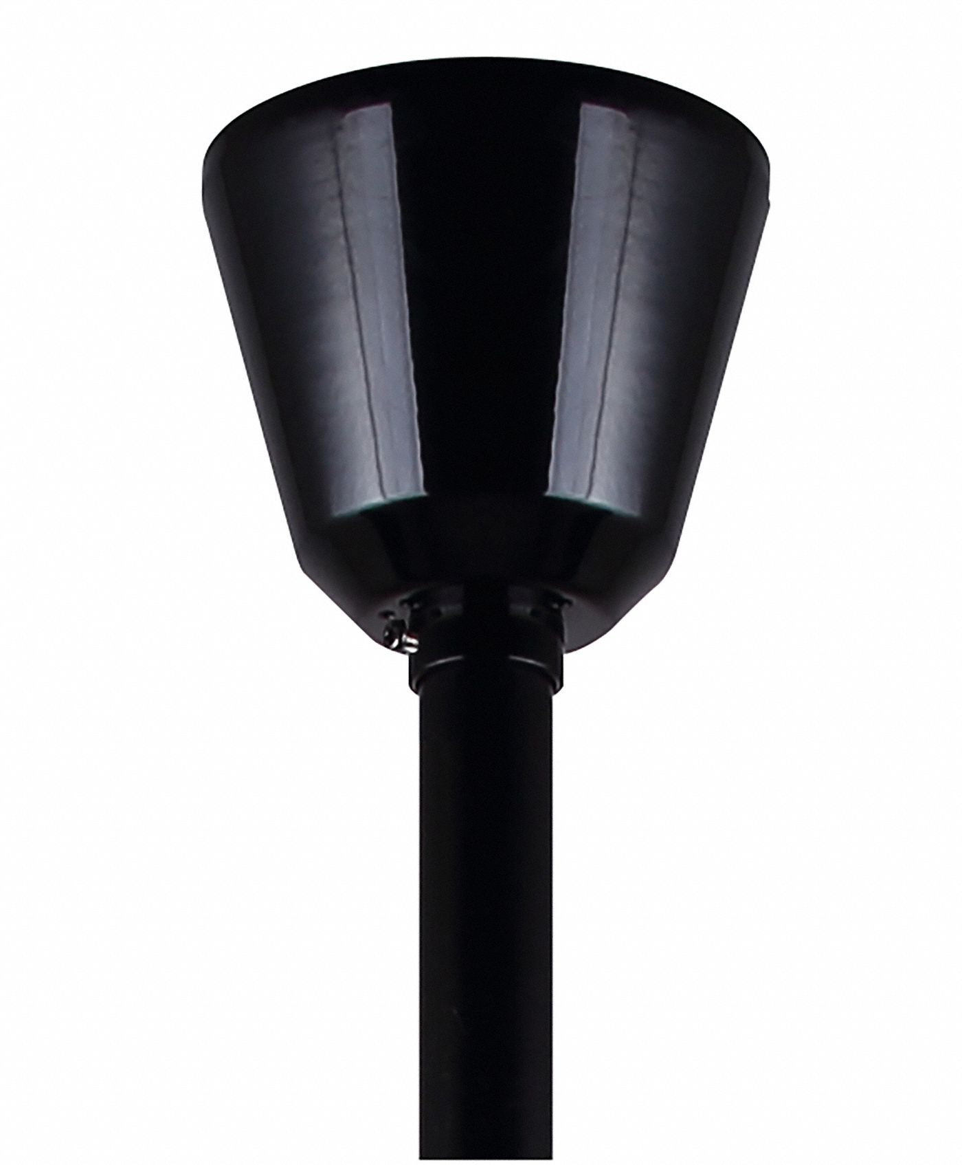 Ceiling Fan: 8, 944 cfm Airflow, 60 in Blade Dia, 5 Speeds, 120V AC, Single Phase, Black