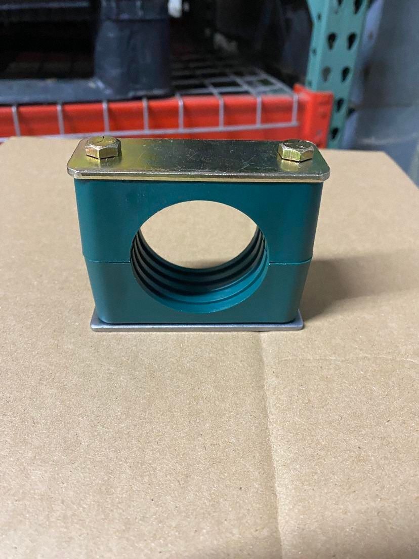 ZSI, Ribbed Bore, Steel Clamp, VibrationDampening Beta Clamp 2UKR8S6030S Grainger