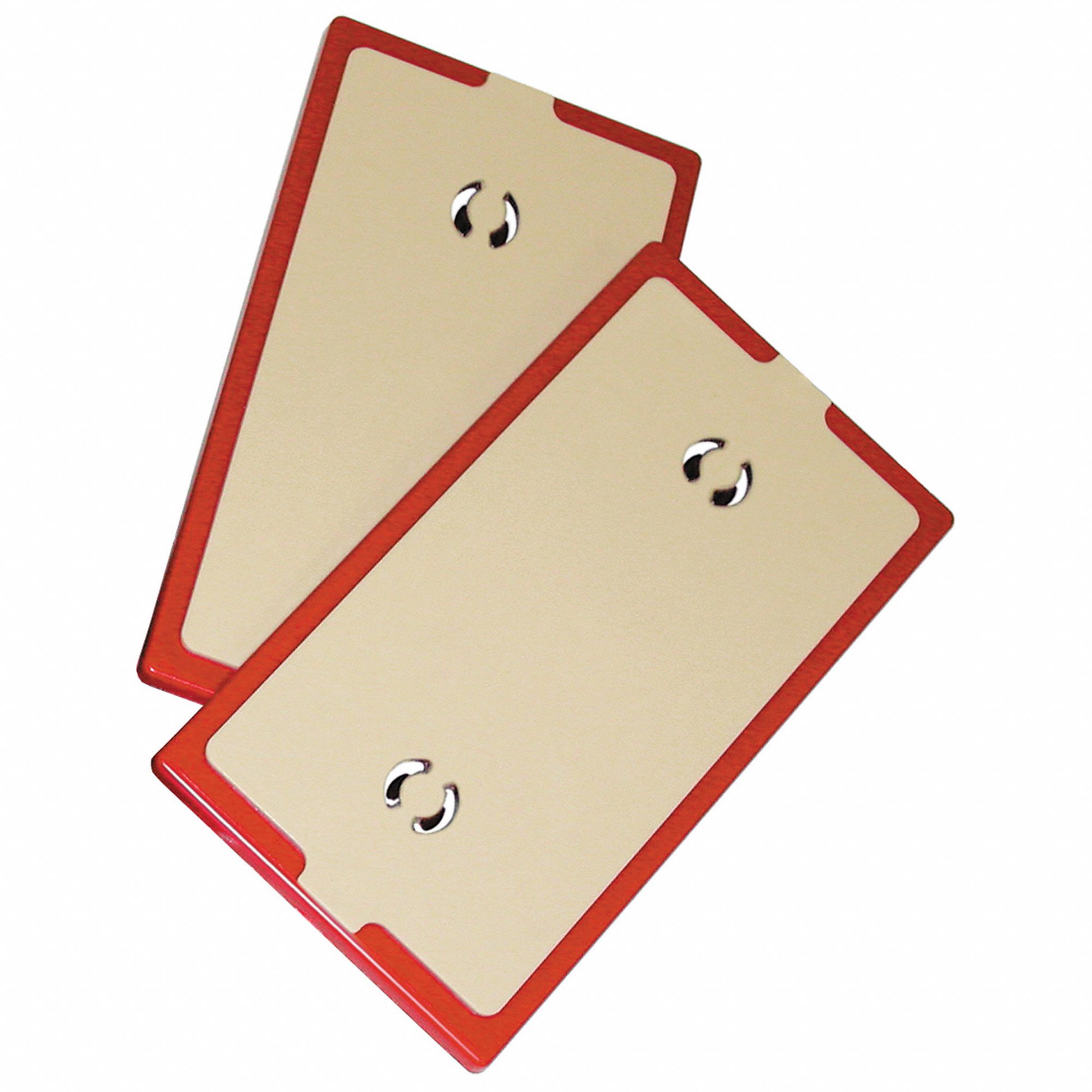 REPLACEMENT NON-SKID PLATE, NON-SKID PLATE, 3 1/2 IN W, 6 IN L, 3/4 IN H, 2 PK