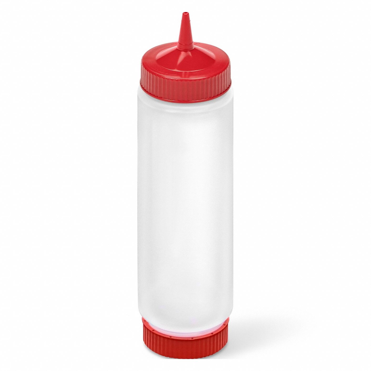Squeeze Bottle: 24 oz Capacity, 2 1/8 in Opening Dia, 11 3/16 in Overall Ht, NSF Certified