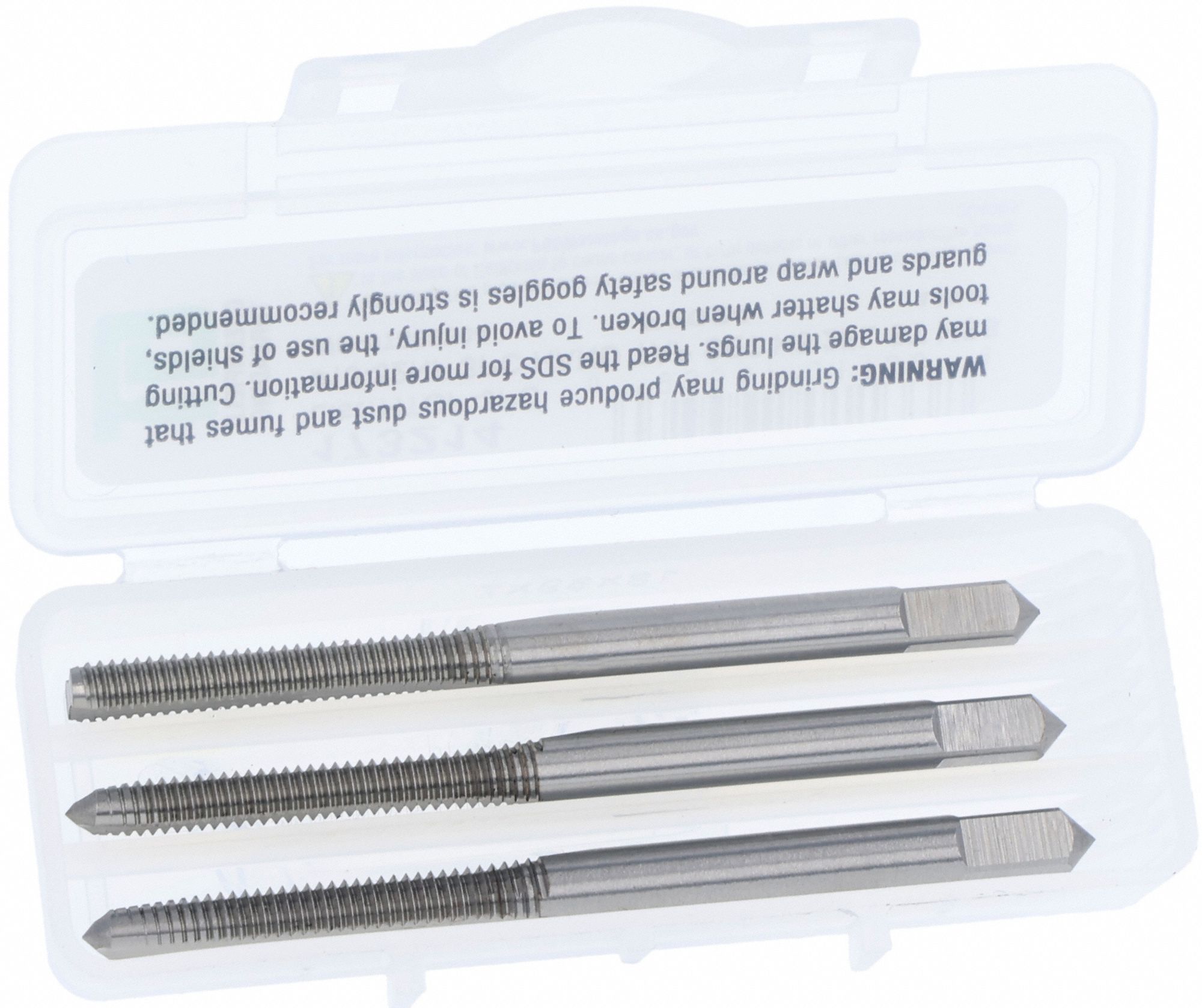 CLEVELAND Tap Kit: #1-64 UNC, H1 / 3B, 2 Flute, High Speed Steel (MPN C83983). Key specifications — attr1300563: One Each Taper, Plug, and Bottoming.
