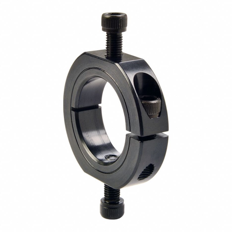 RULAND MANUFACTURING, 2 in Bore Dia, Round, Mountable Shaft Collar