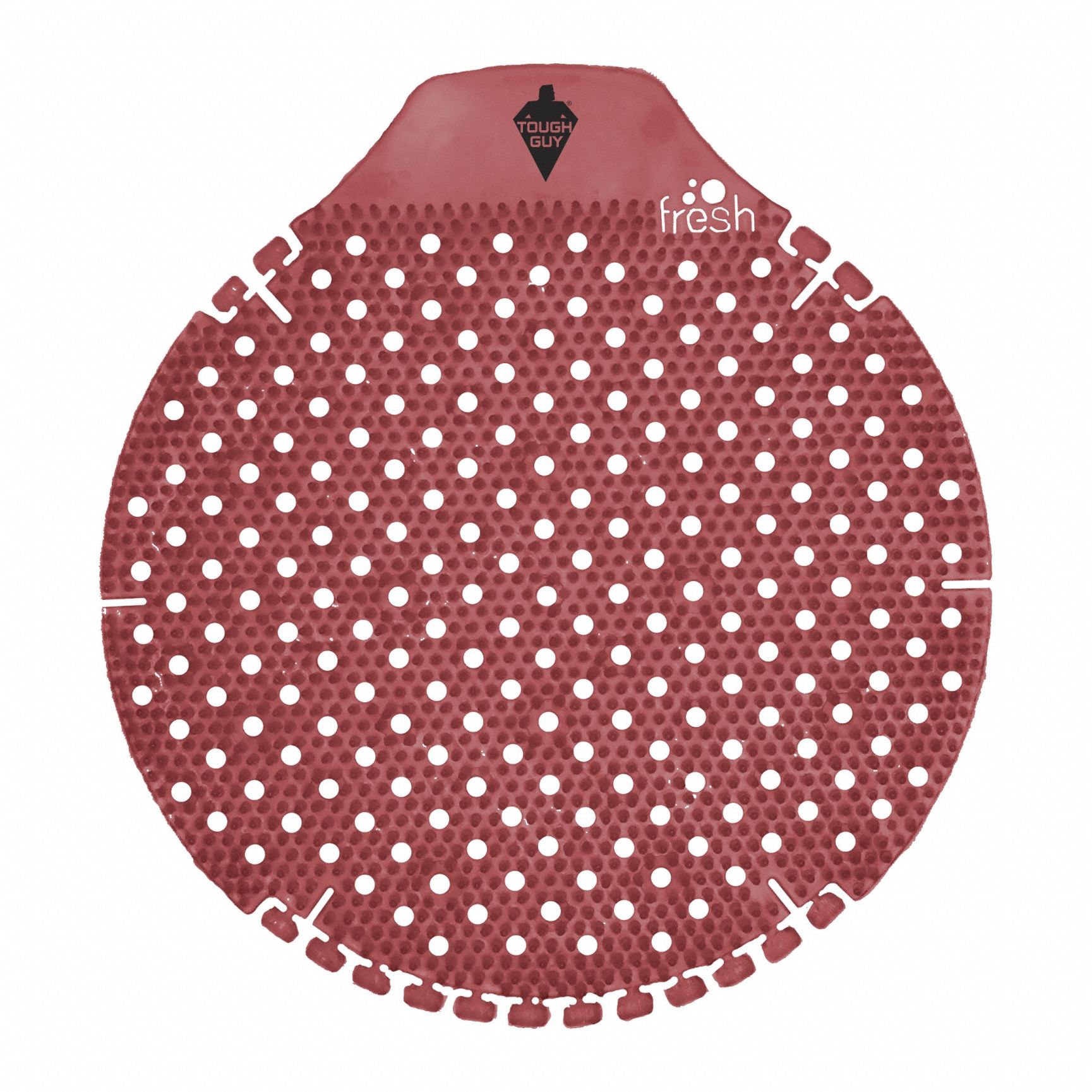 Urinal Screen: Non-Para, Round, 150 g Container Size, Pink, Spiced Apple, Tidal Wave, 6 PK