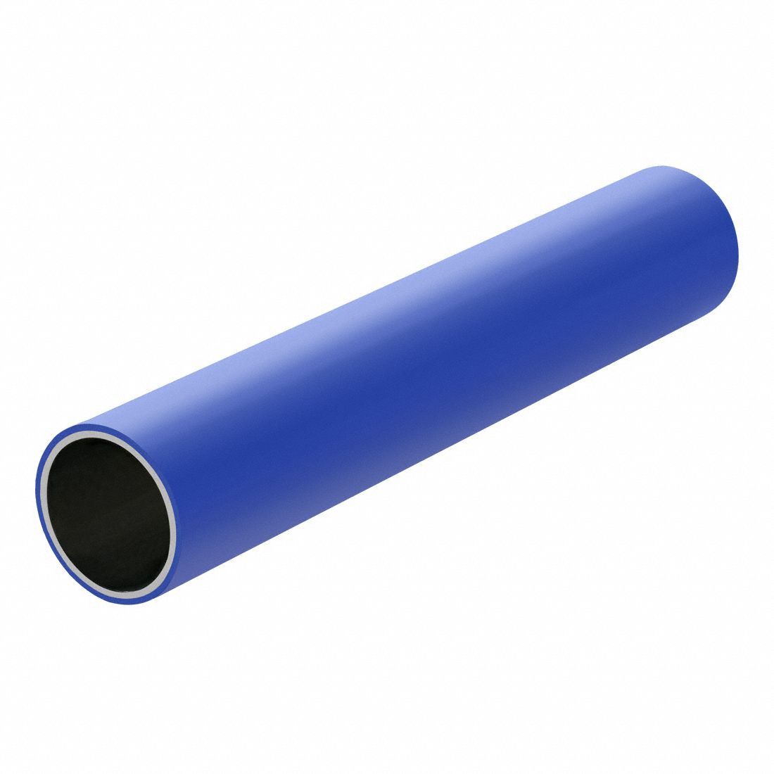 Steel Framing Pipe: Steel Framing Pipe, Blue, 1 1/8 in Nominal Pipe Size, Steel, 96 in Lg