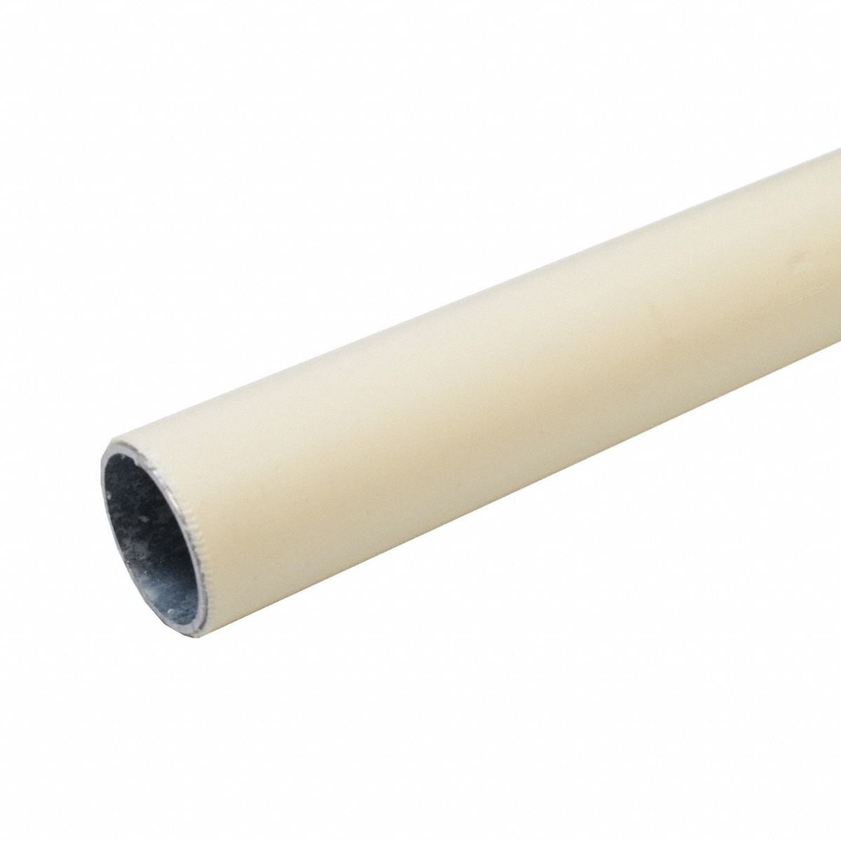 Steel Framing Pipe: Steel Framing Pipe, Ivory, 1 1/8 in Nominal Pipe Size, Steel, 96 in Lg