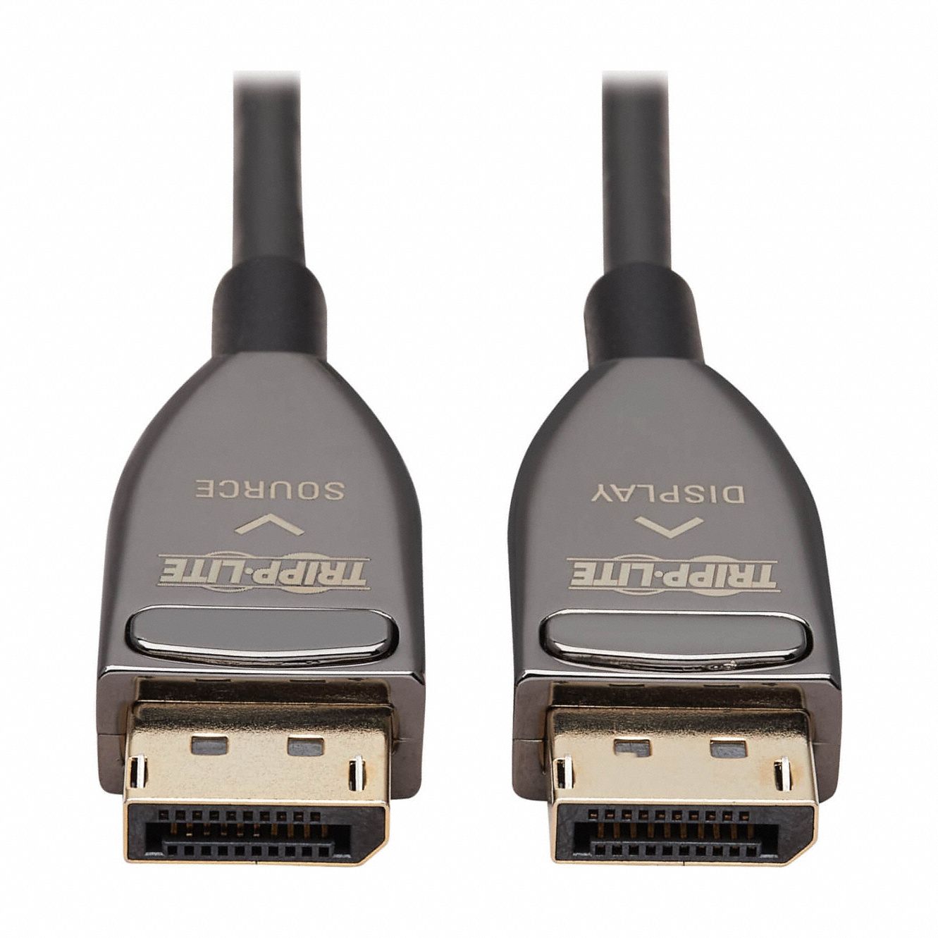 Cable: Display Port Male to Display Port Male Connection, 49.2 ft Cable Lg, PVC