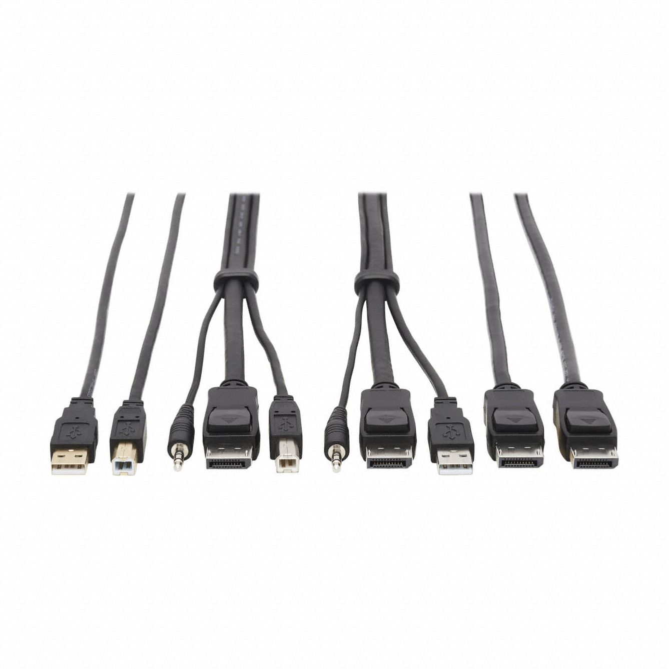 Server Management Cable Kit: Display Port/Stereo Audio/USB 2.0, Tripp Lite Series