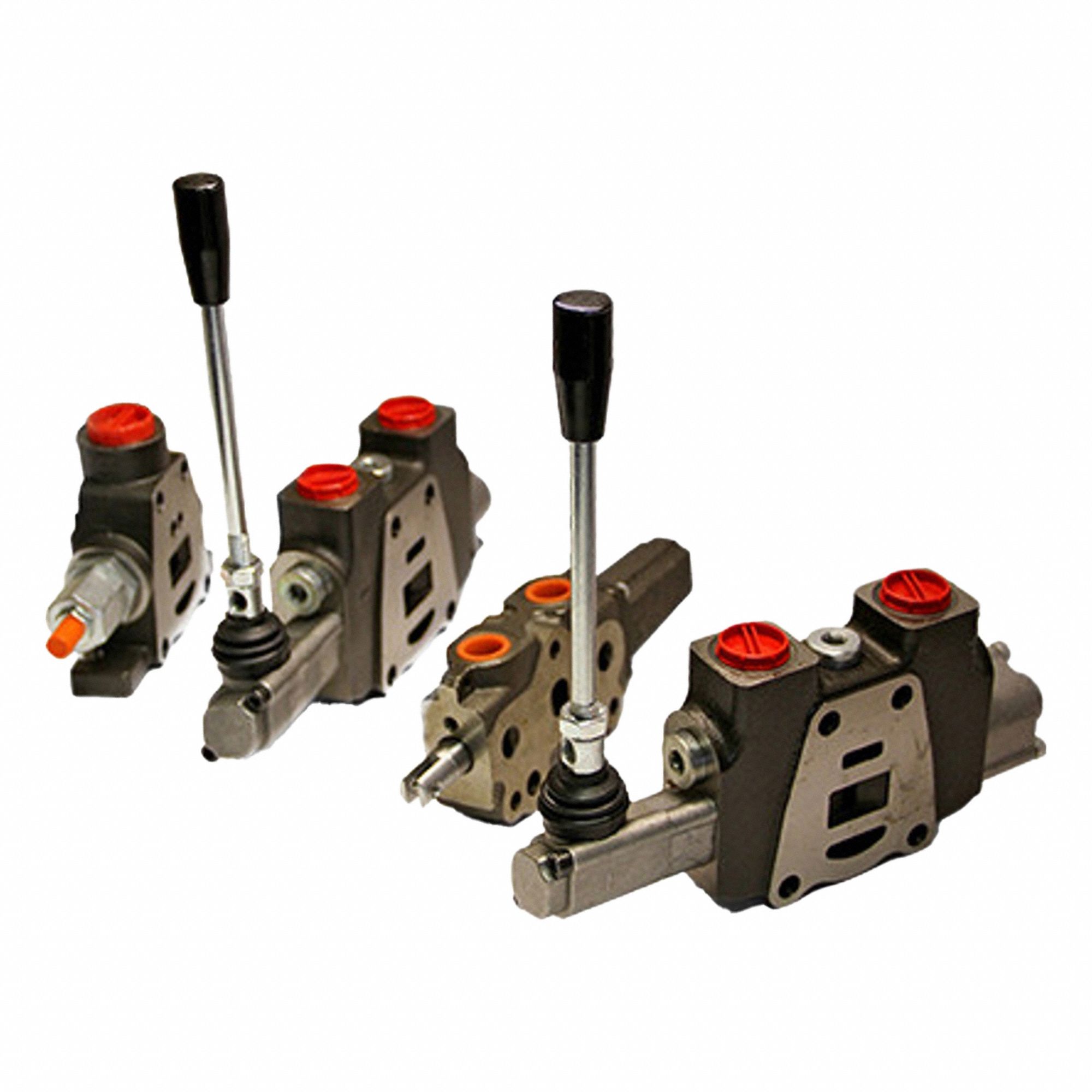 Hydraulic Directional Control Valve: Four-Way / Three Positions, 21 gpm Flow Rate - Max